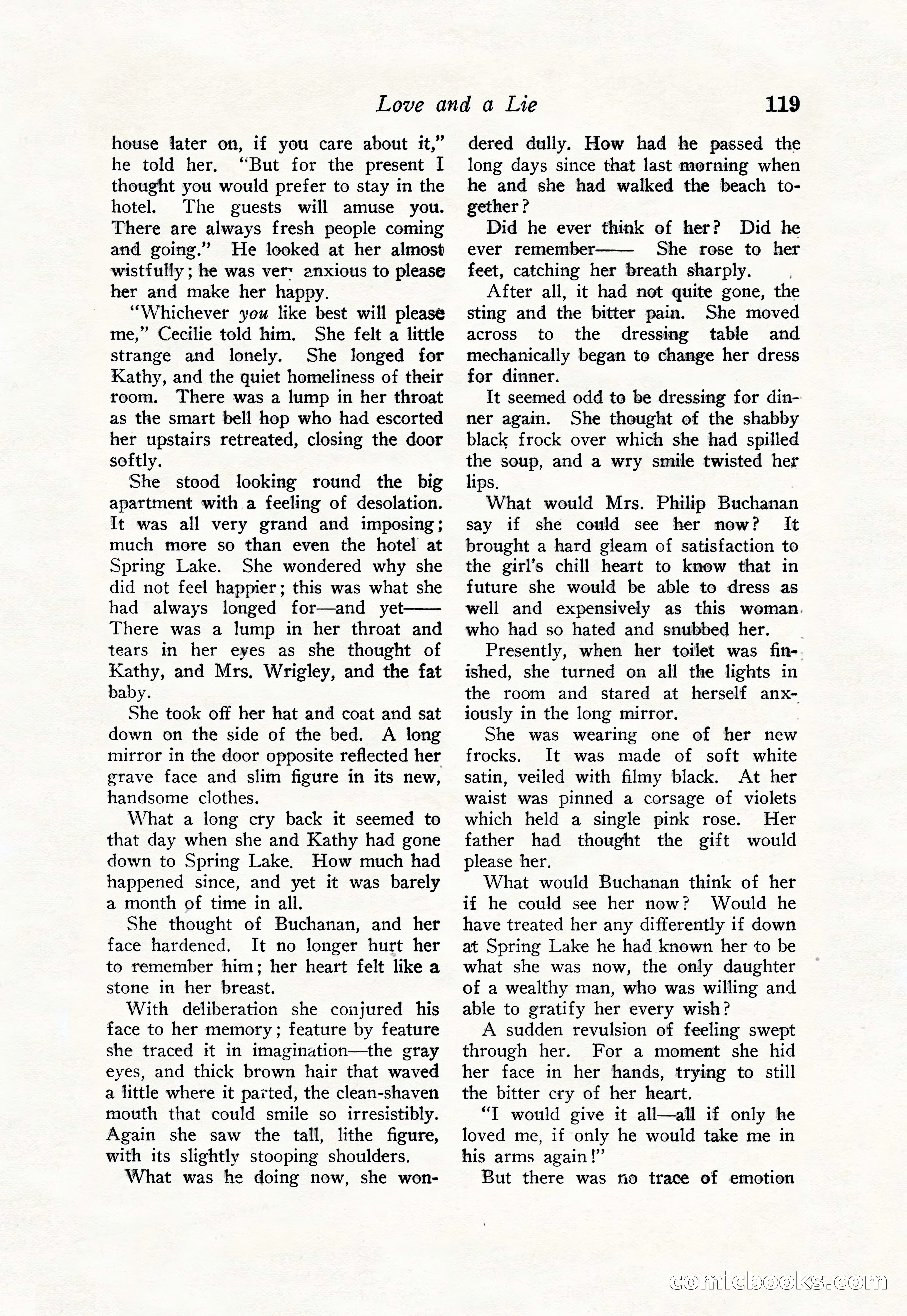 Love Story Magazine, June 23, 1923 — page 121 of 148
