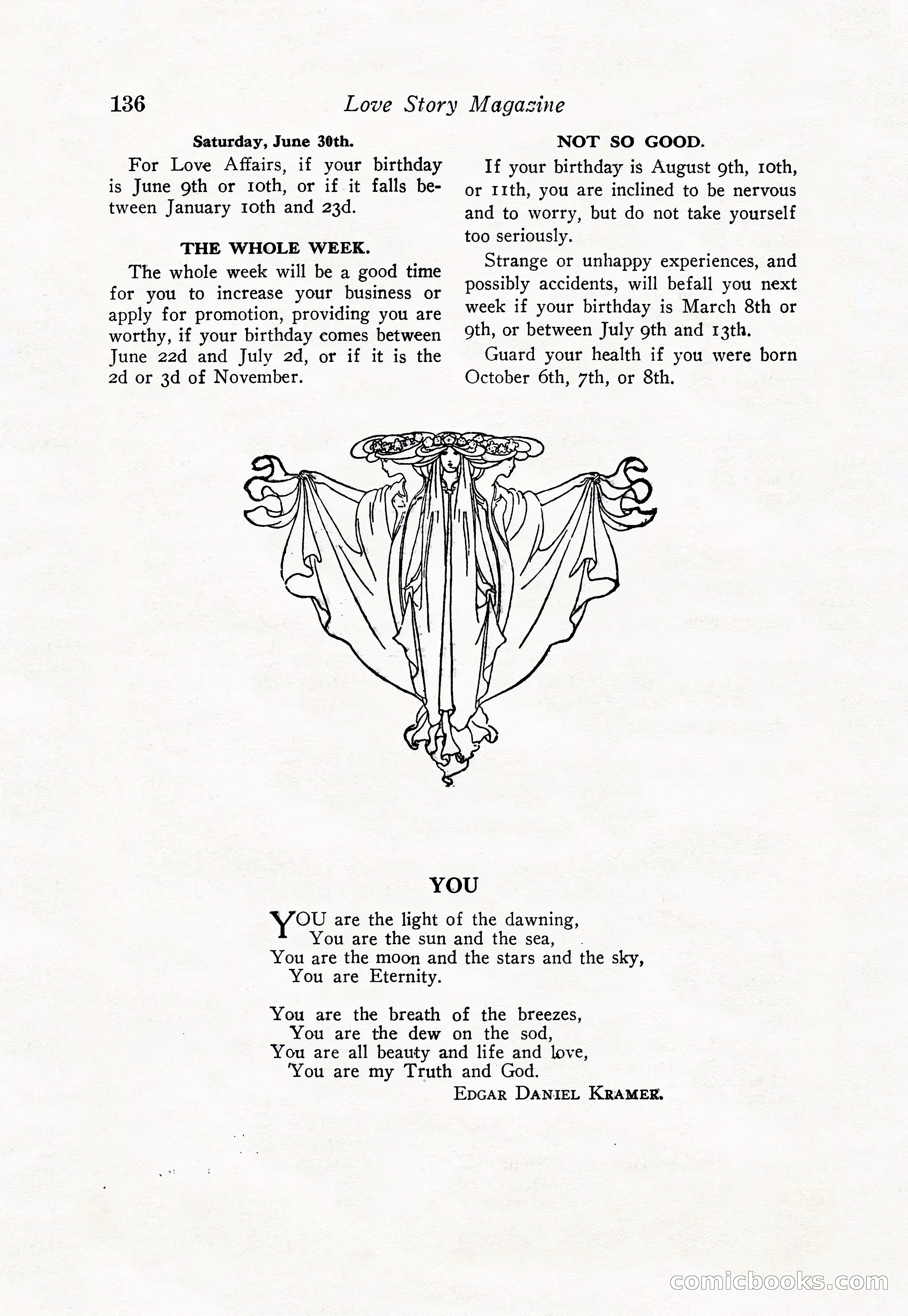 Love Story Magazine, June 23, 1923 — page 138 of 148