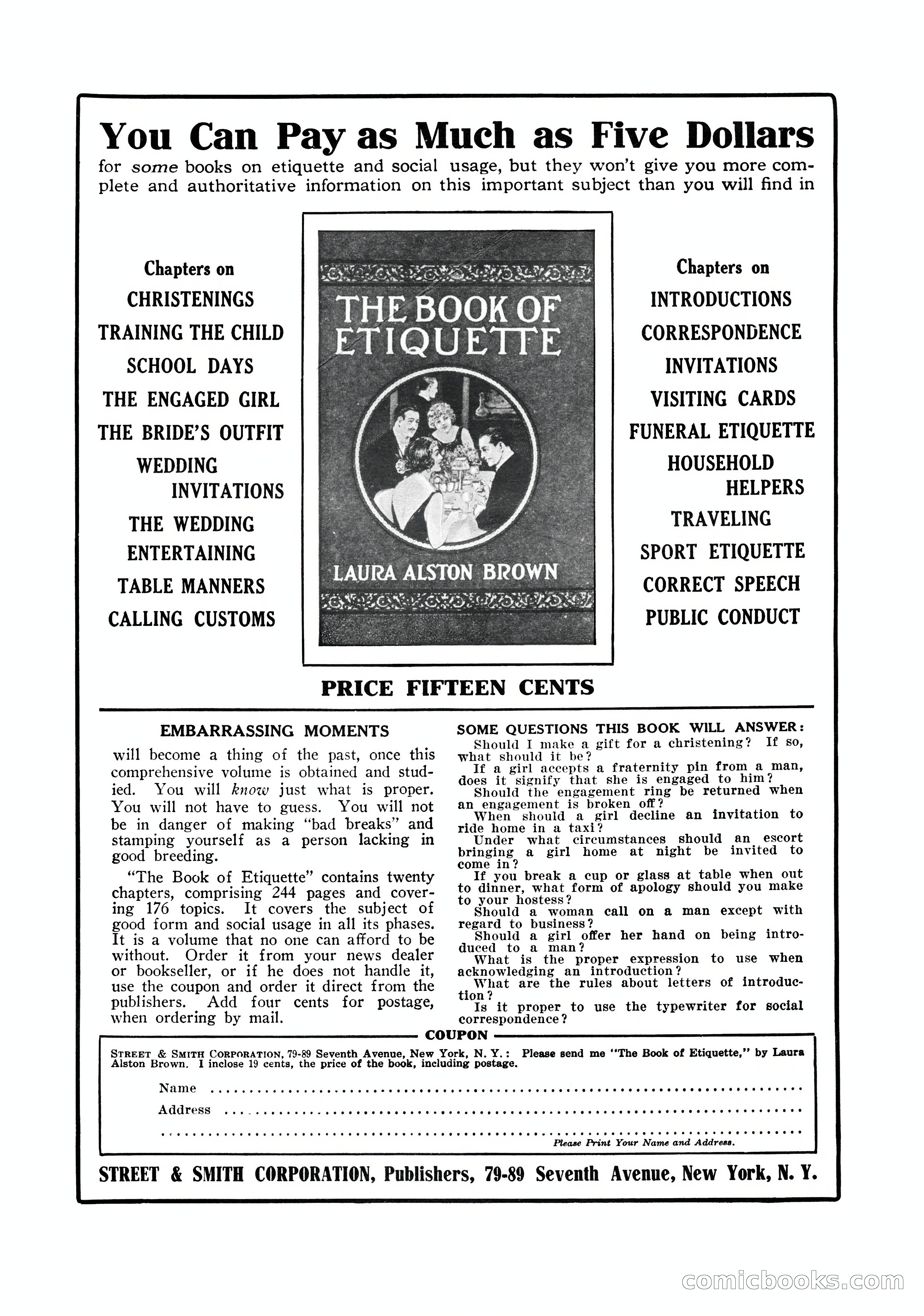 Love Story Magazine, September 12, 1925 — page 2 of 148