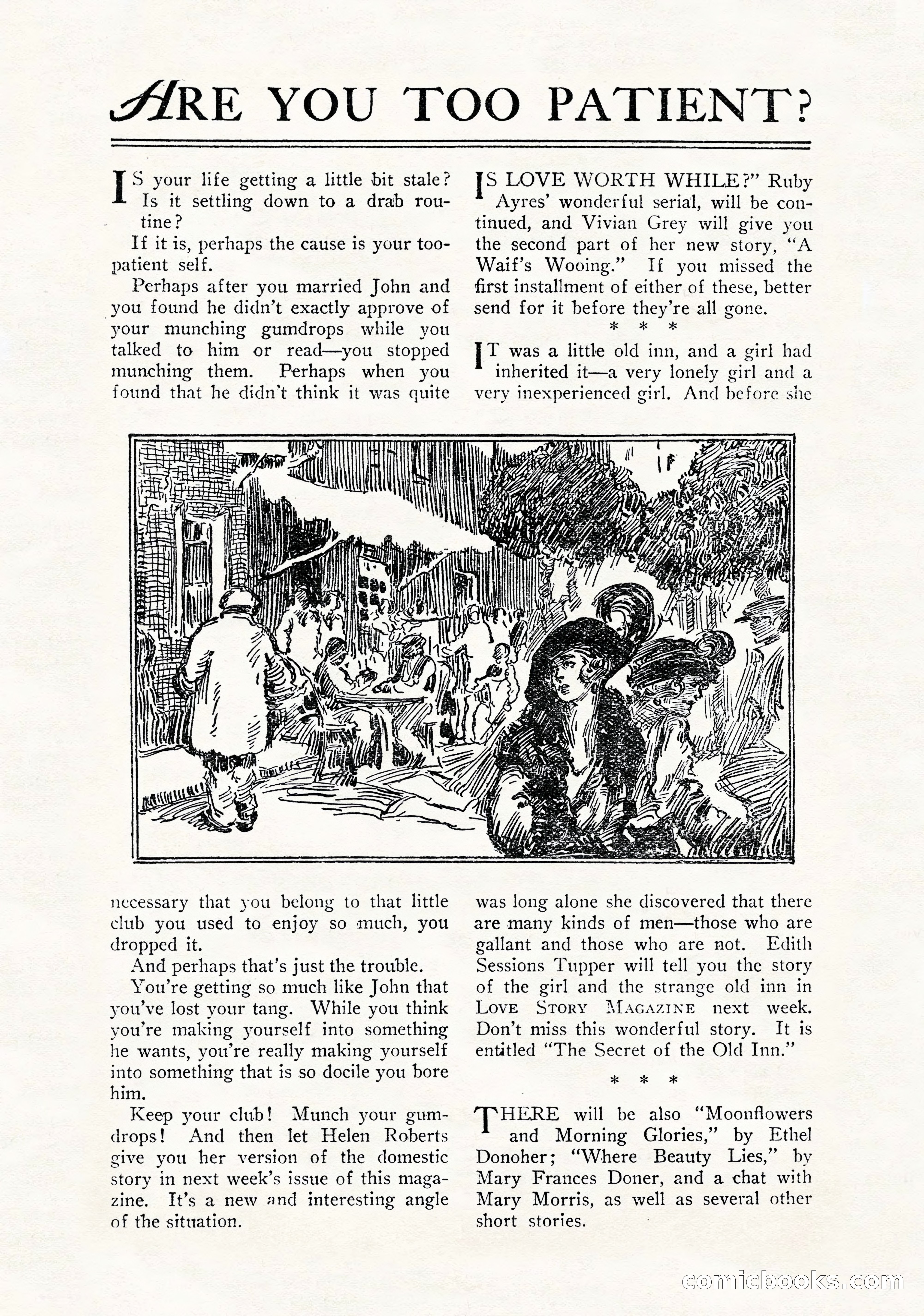 Love Story Magazine, September 12, 1925 — page 4 of 148