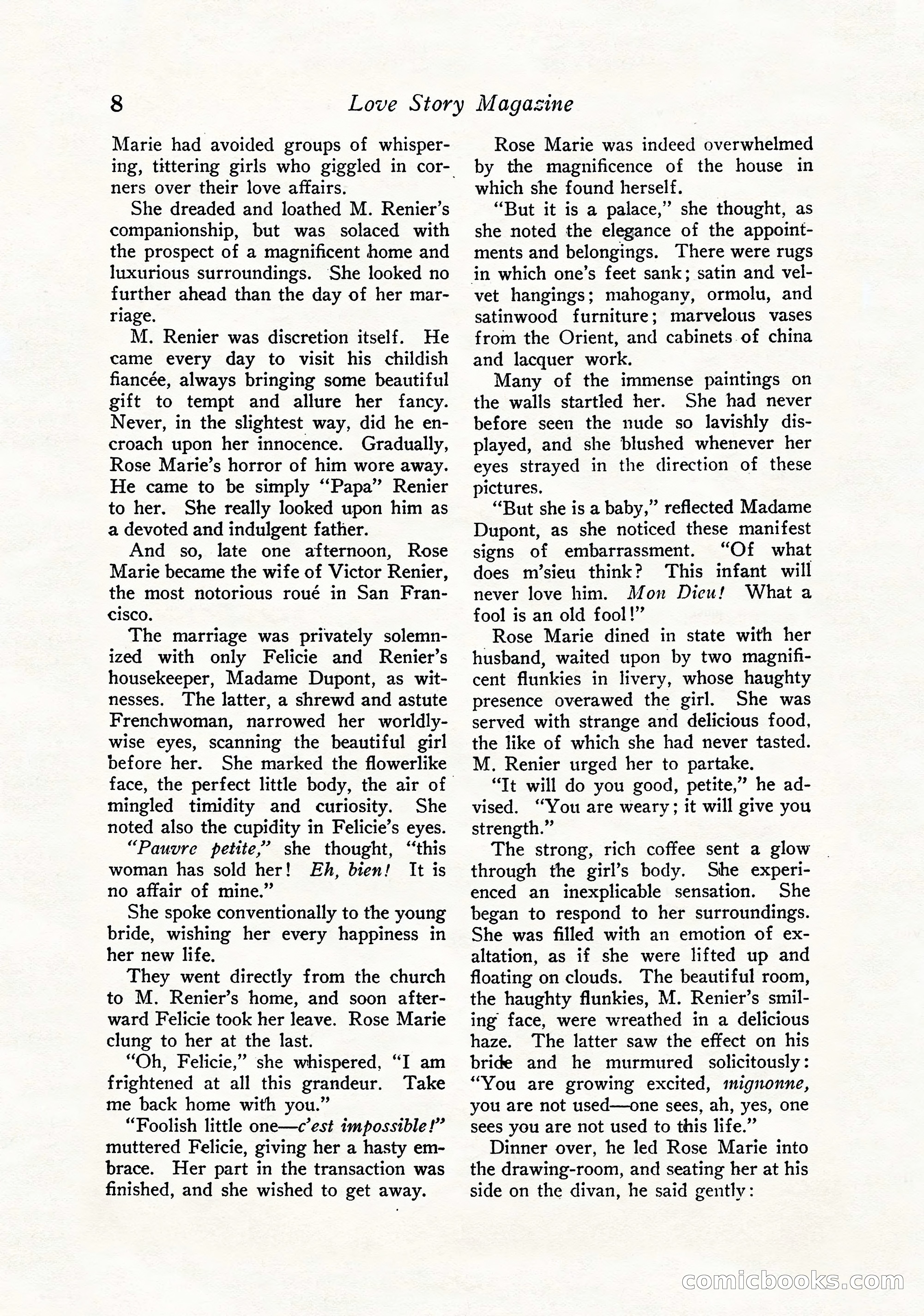 Love Story Magazine, September 12, 1925 — page 10 of 148