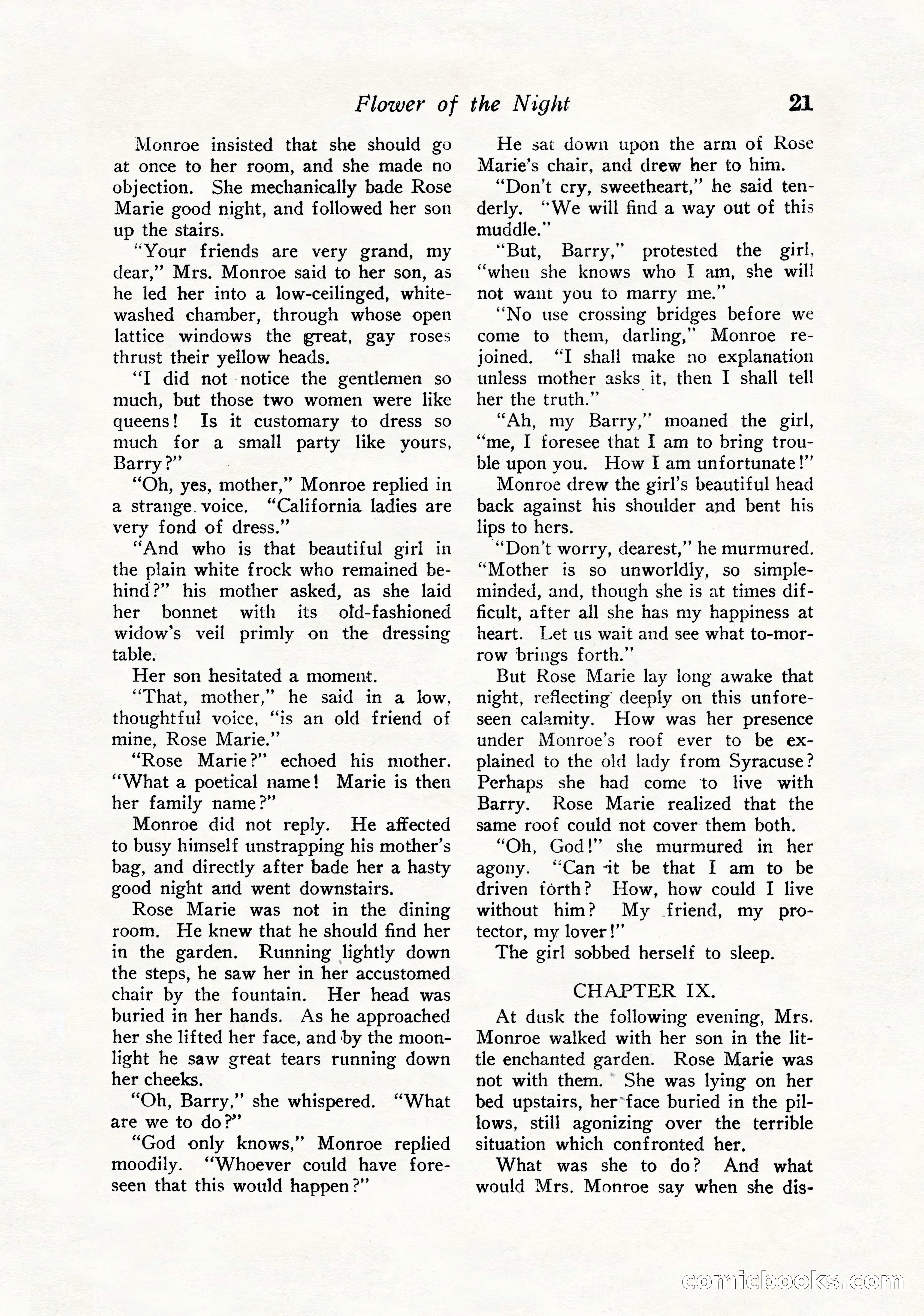 Love Story Magazine, September 12, 1925 — page 23 of 148