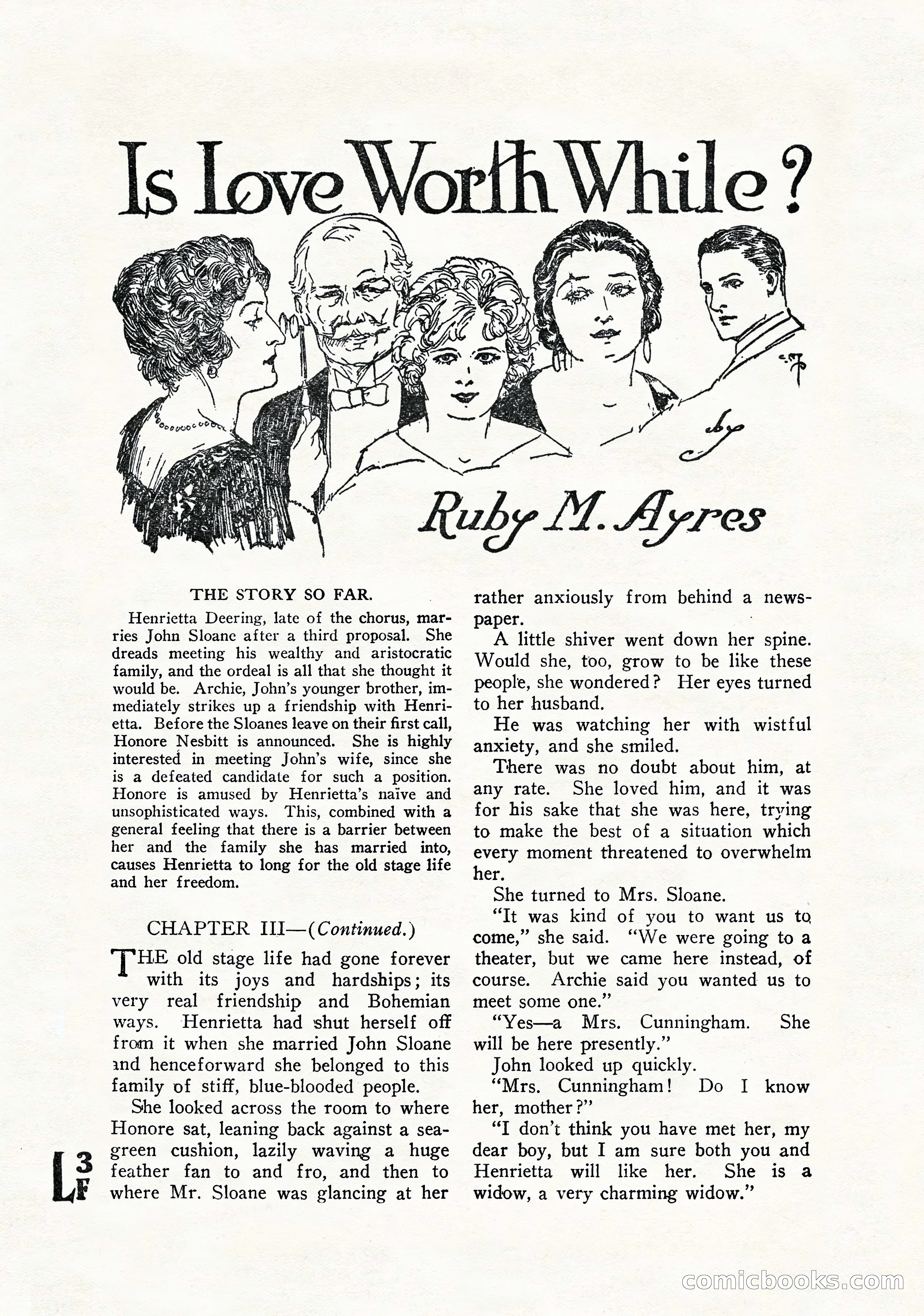Love Story Magazine, September 12, 1925 — page 35 of 148