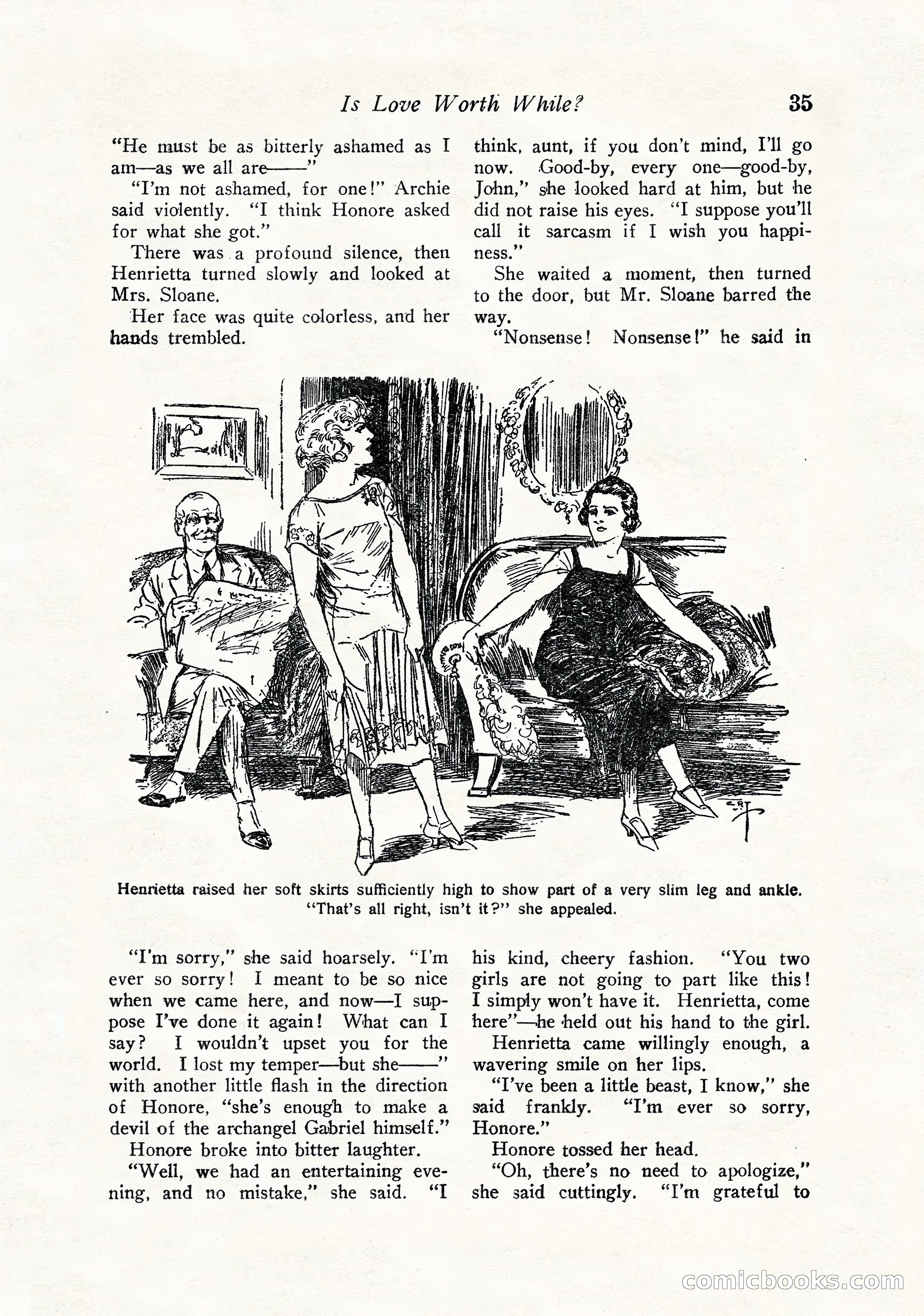 Love Story Magazine, September 12, 1925 — page 37 of 148