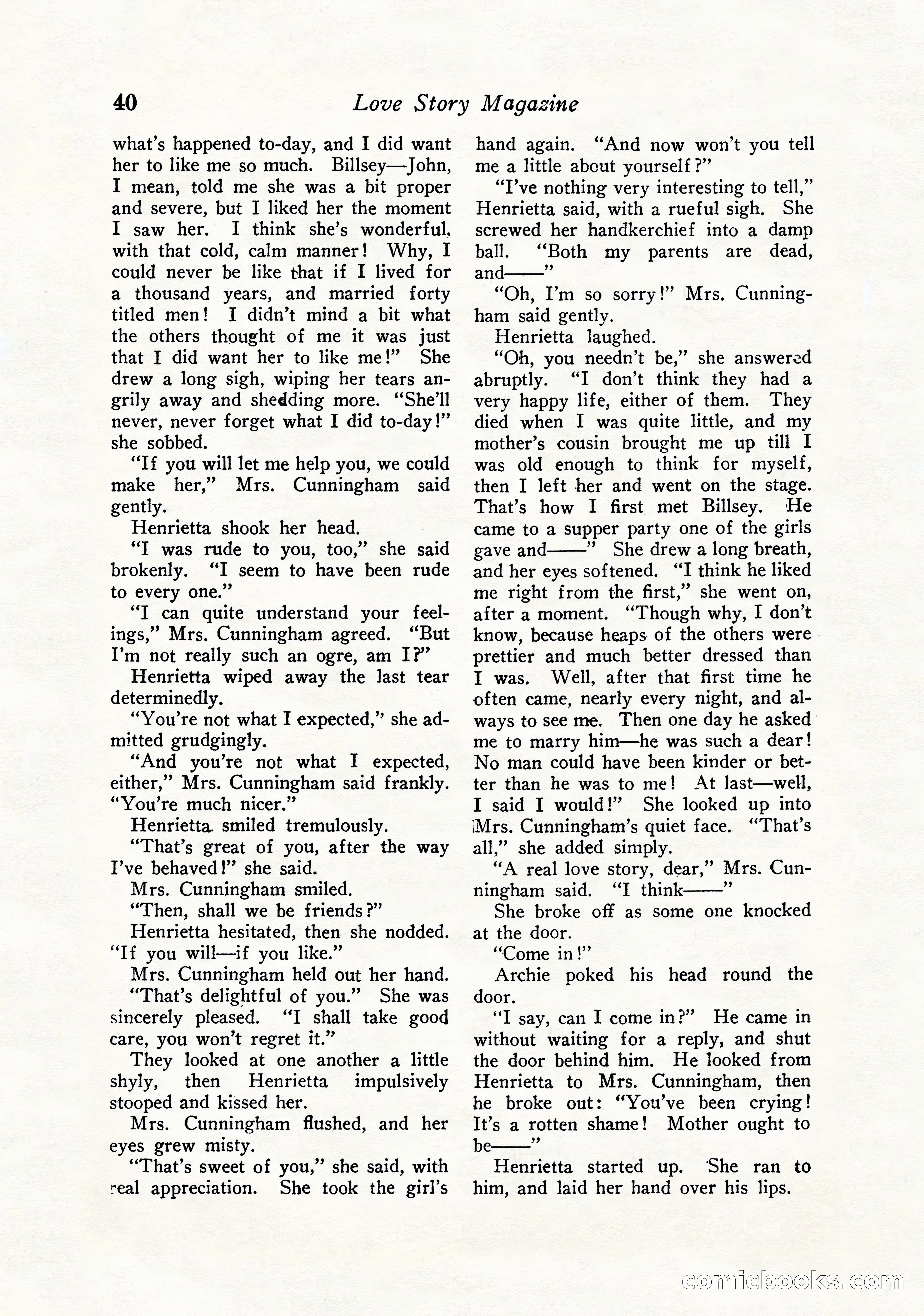 Love Story Magazine, September 12, 1925 — page 42 of 148