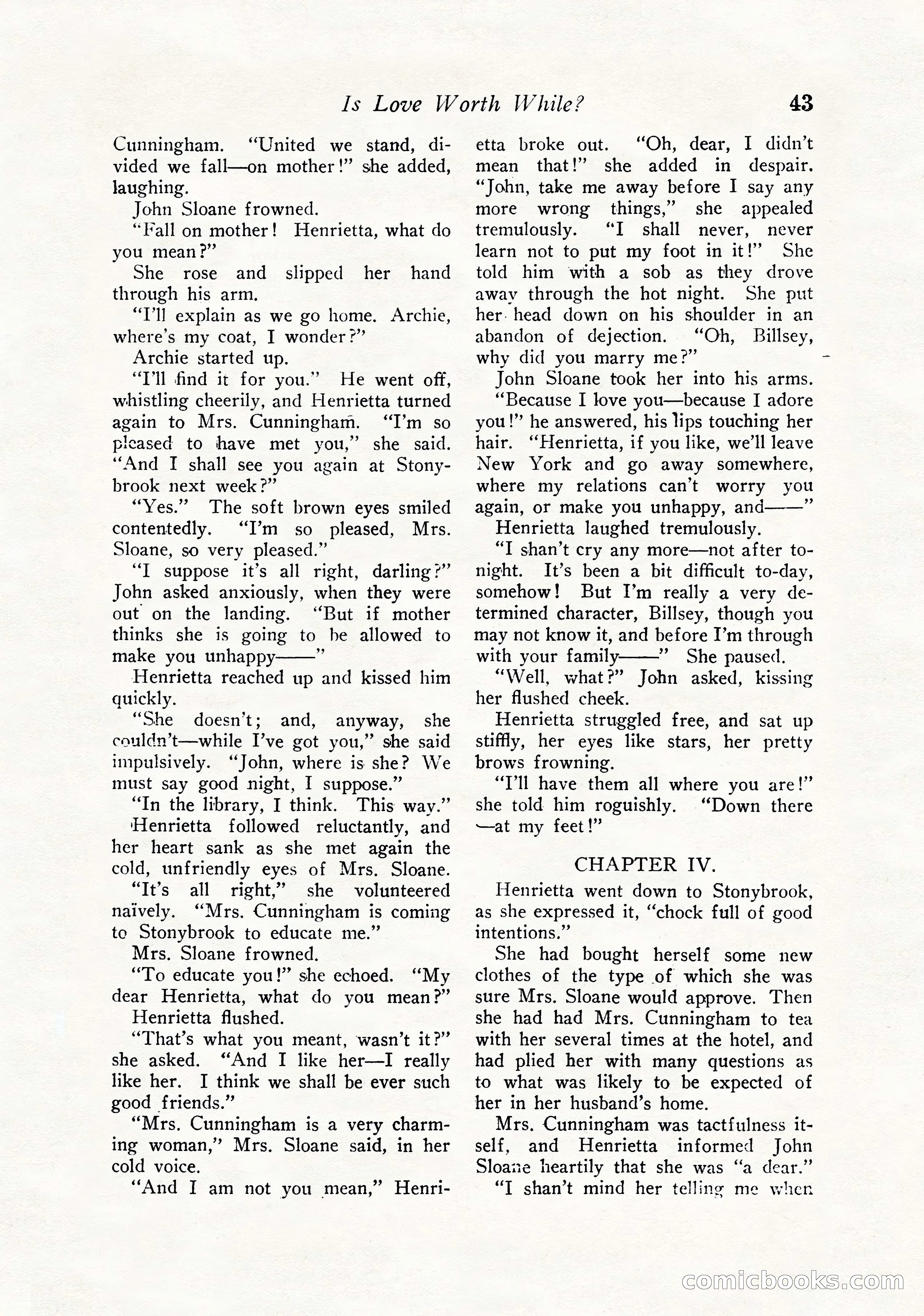 Love Story Magazine, September 12, 1925 — page 45 of 148