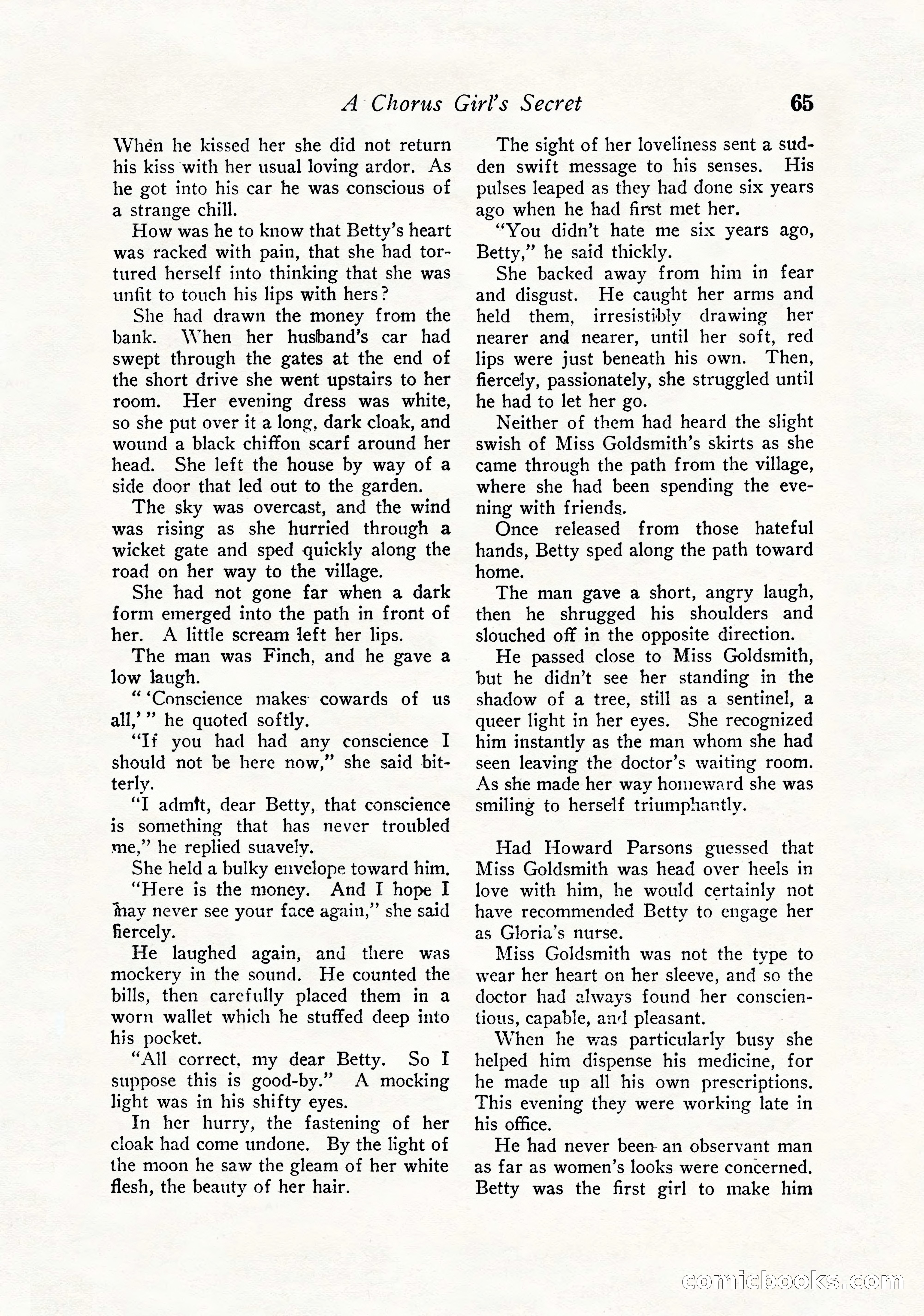Love Story Magazine, September 12, 1925 — page 67 of 148