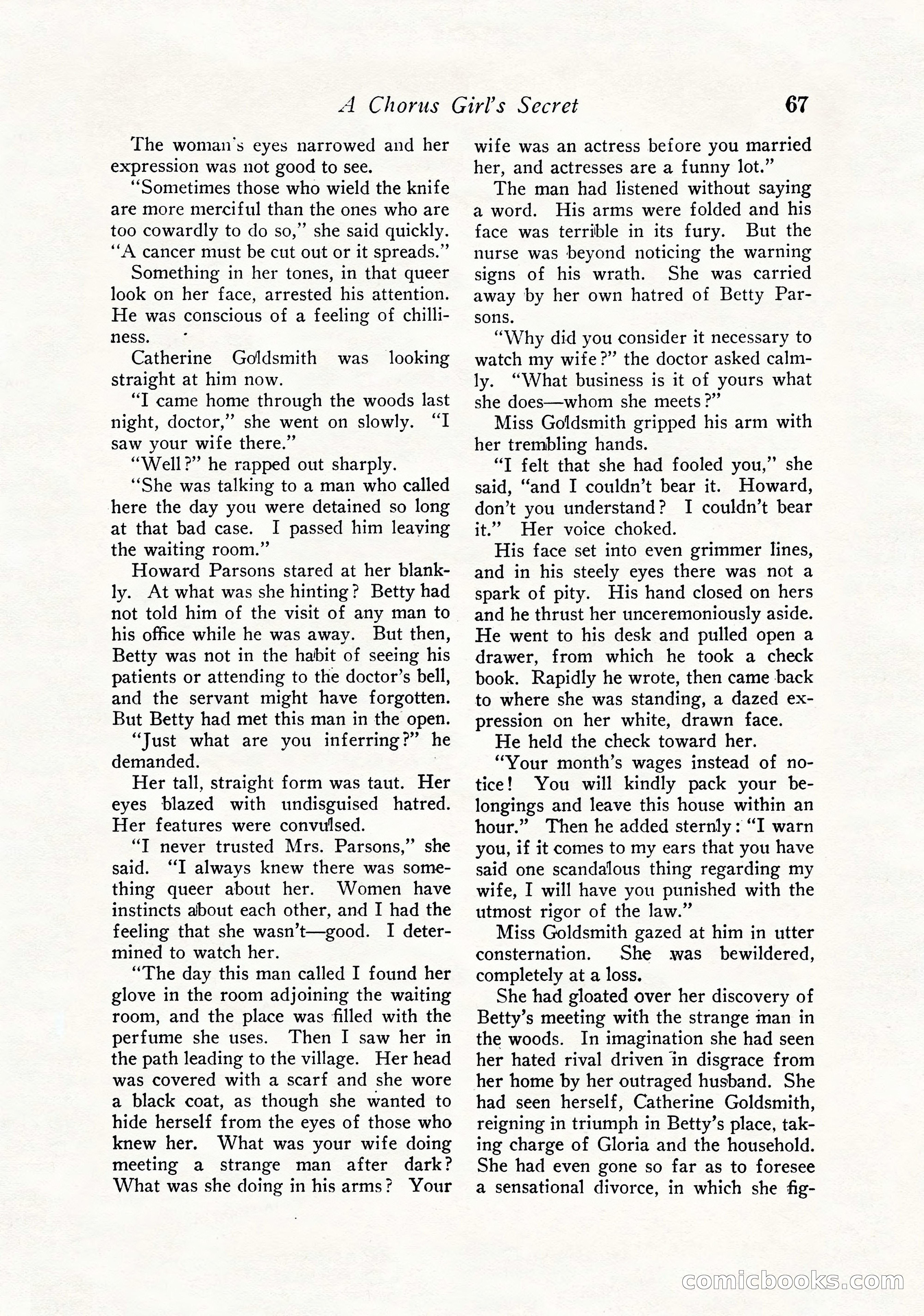 Love Story Magazine, September 12, 1925 — page 69 of 148