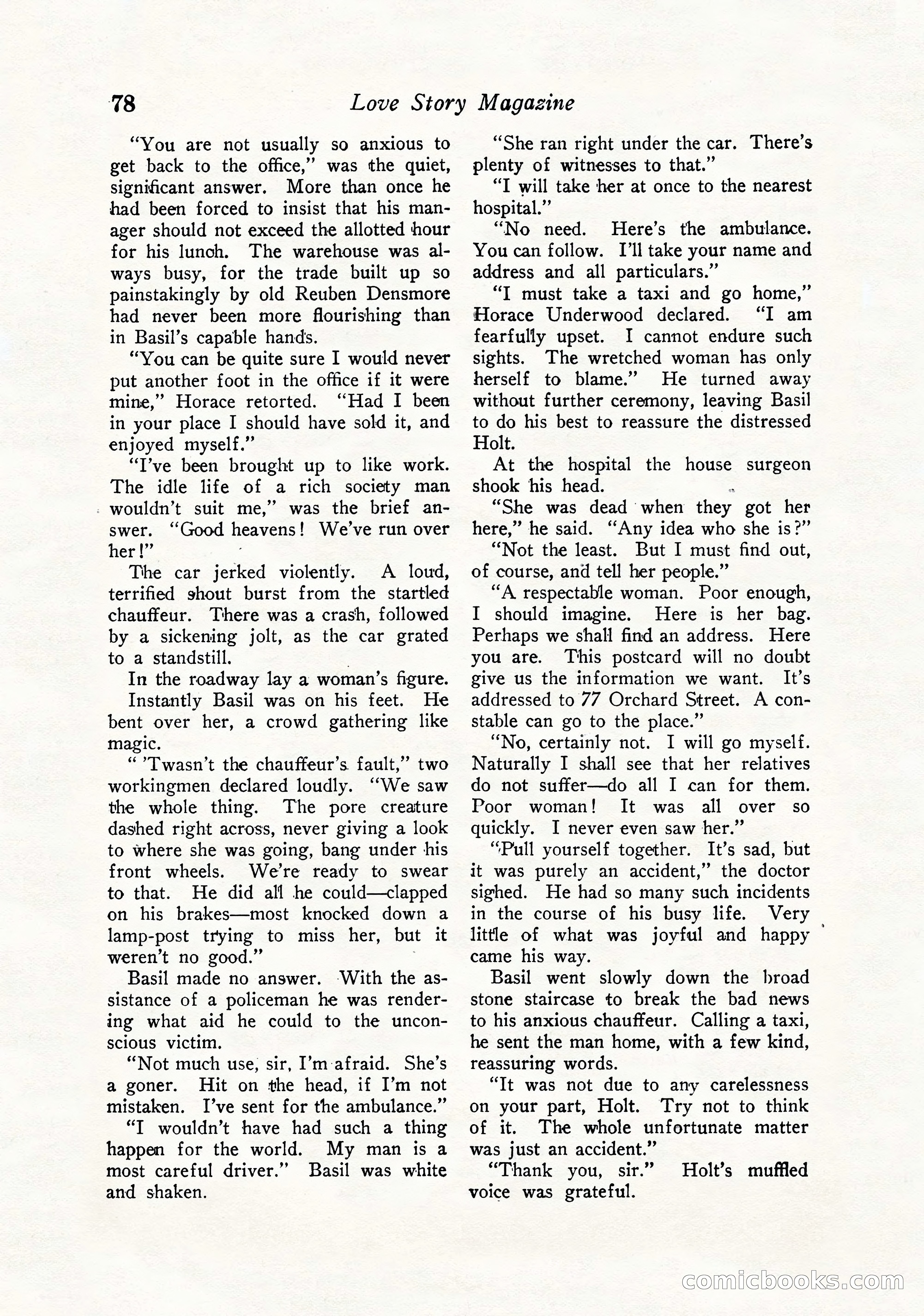 Love Story Magazine, September 12, 1925 — page 80 of 148