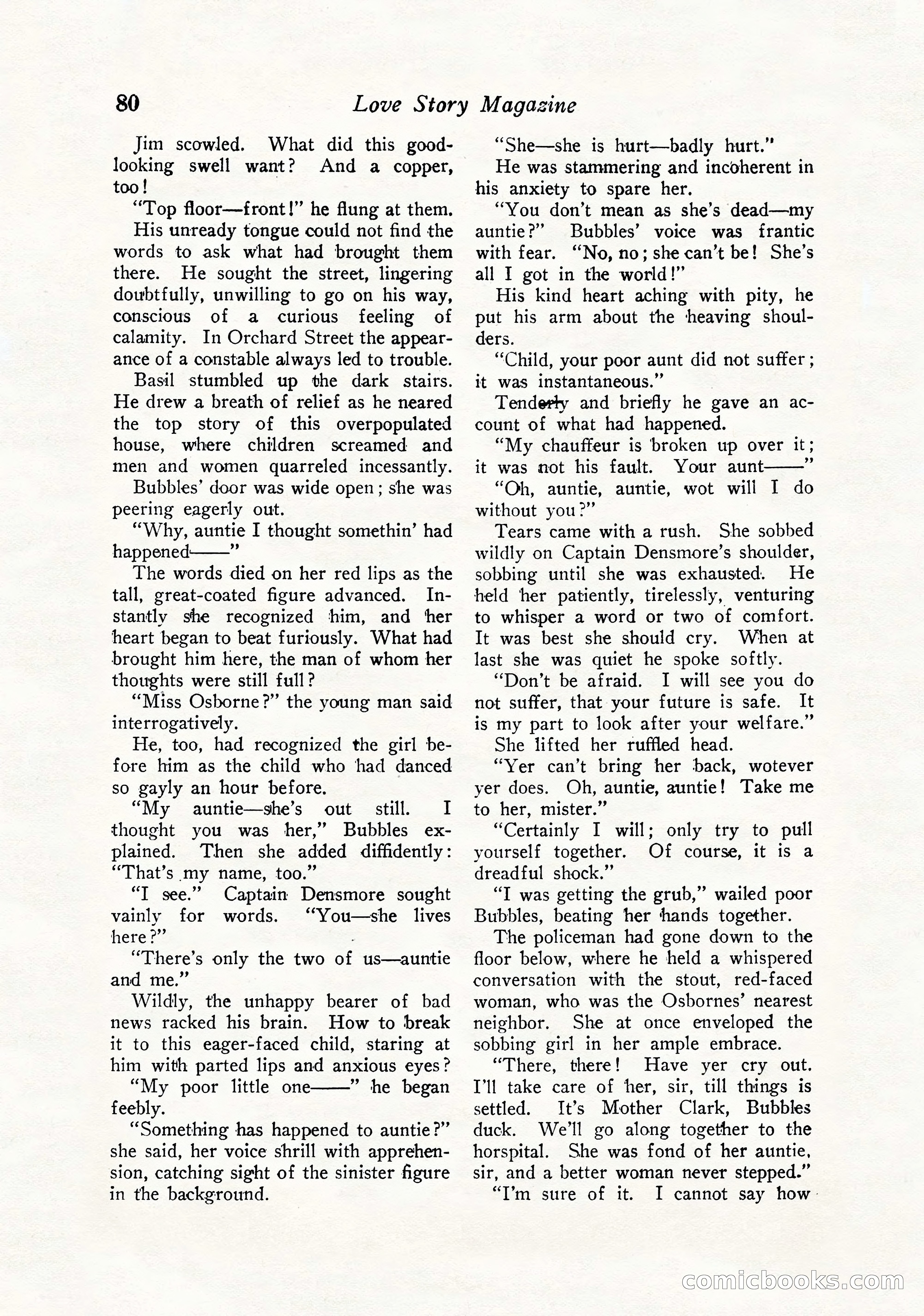 Love Story Magazine, September 12, 1925 — page 82 of 148