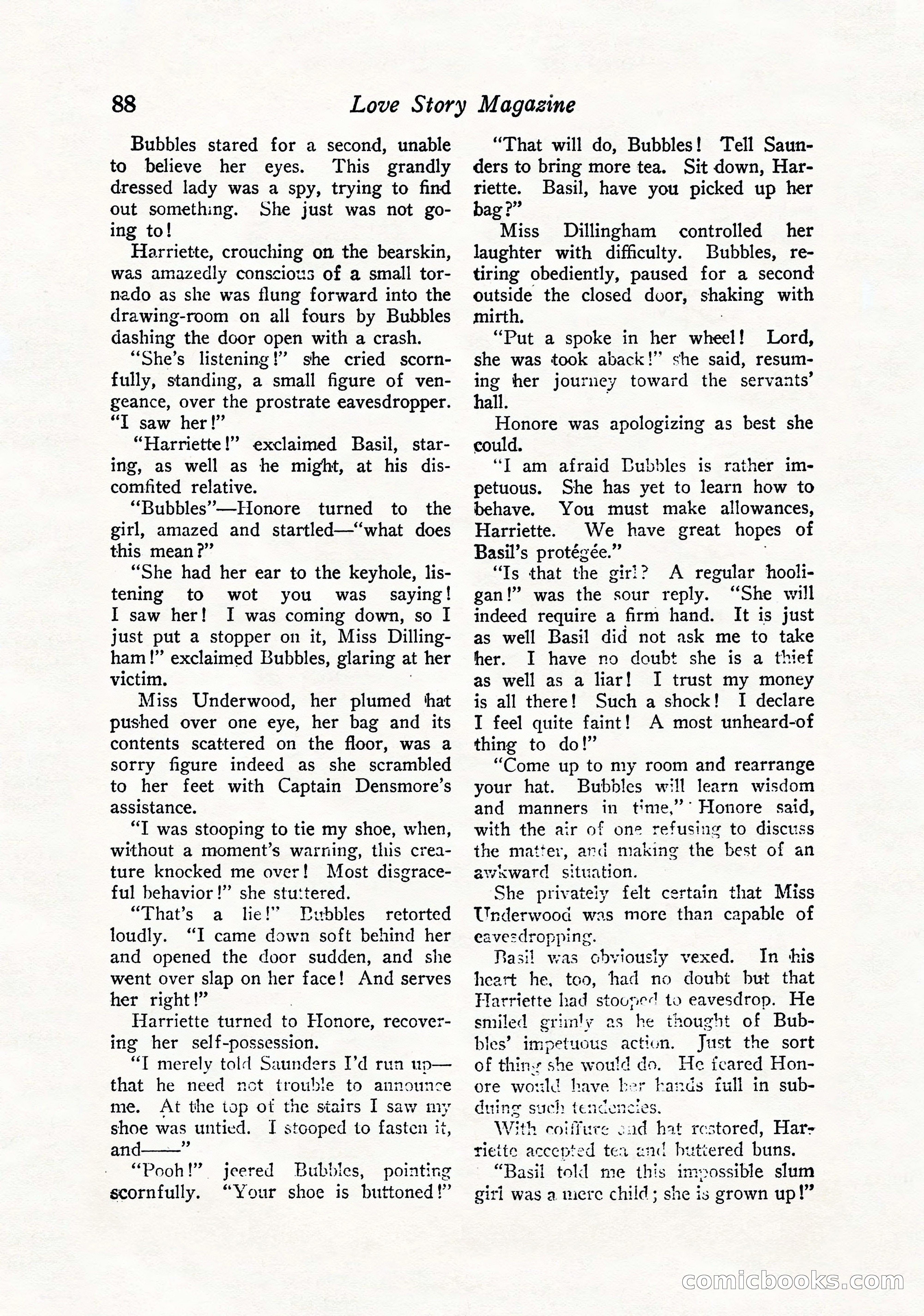 Love Story Magazine, September 12, 1925 — page 90 of 148