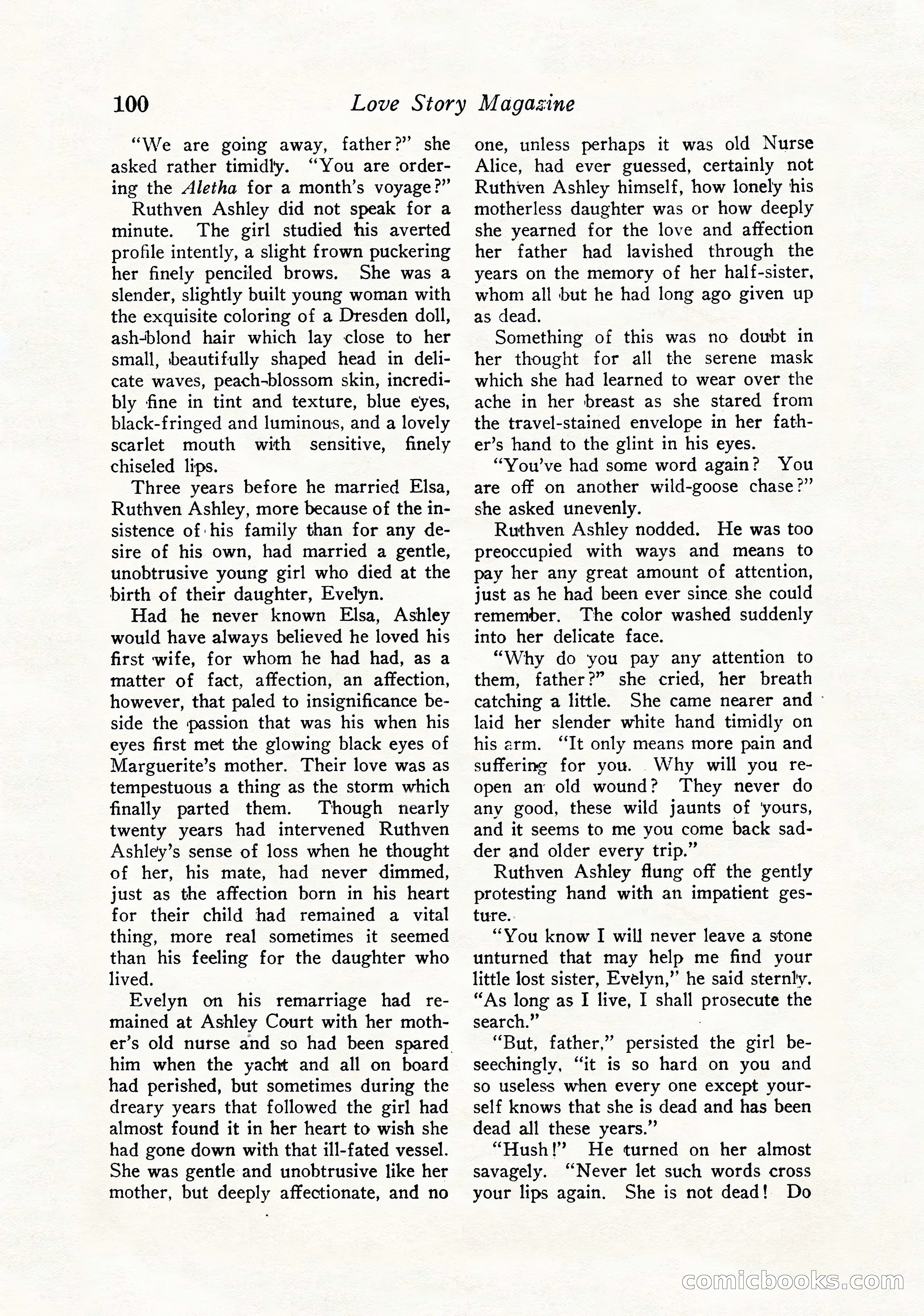 Love Story Magazine, September 12, 1925 — page 102 of 148