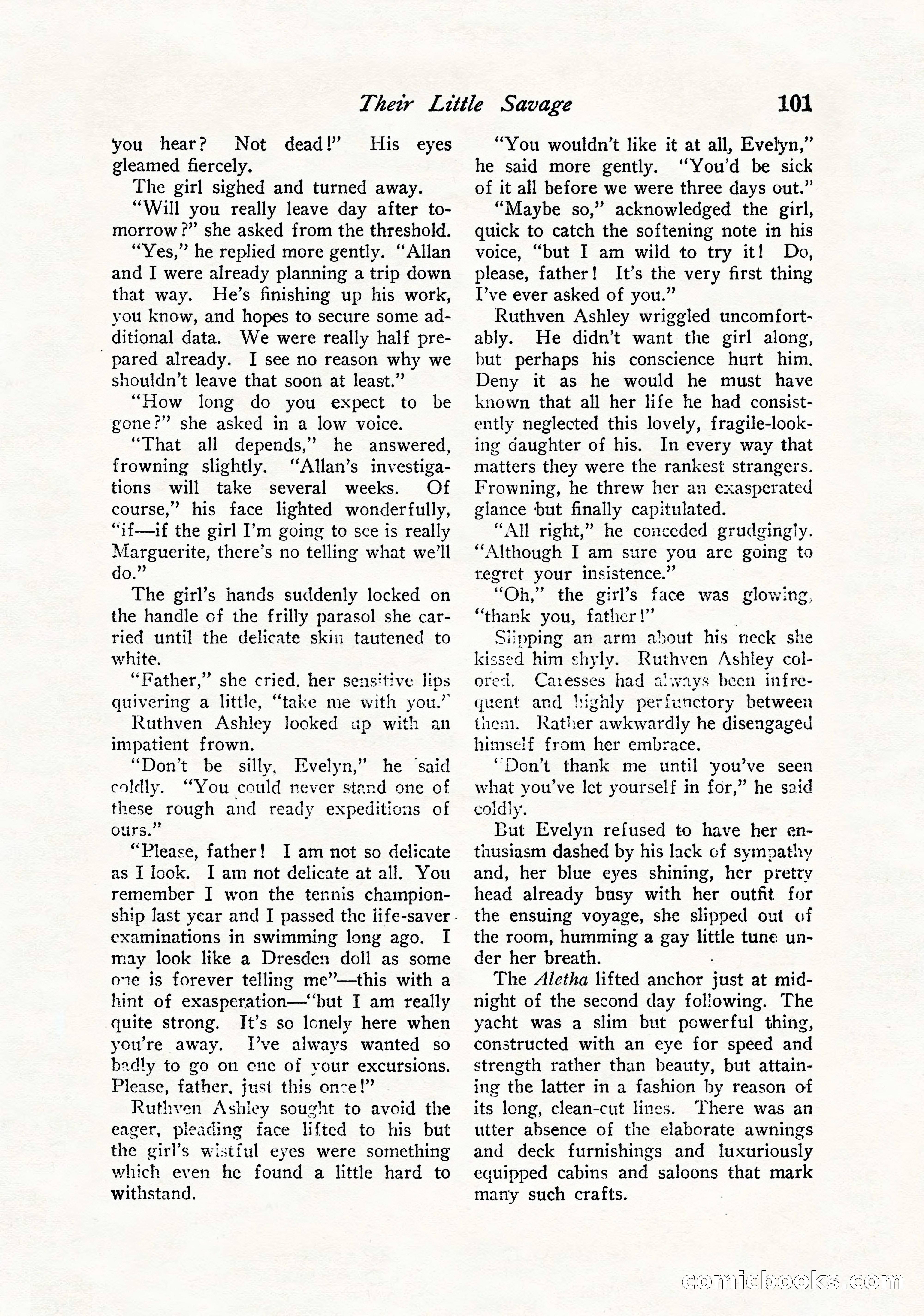 Love Story Magazine, September 12, 1925 — page 103 of 148