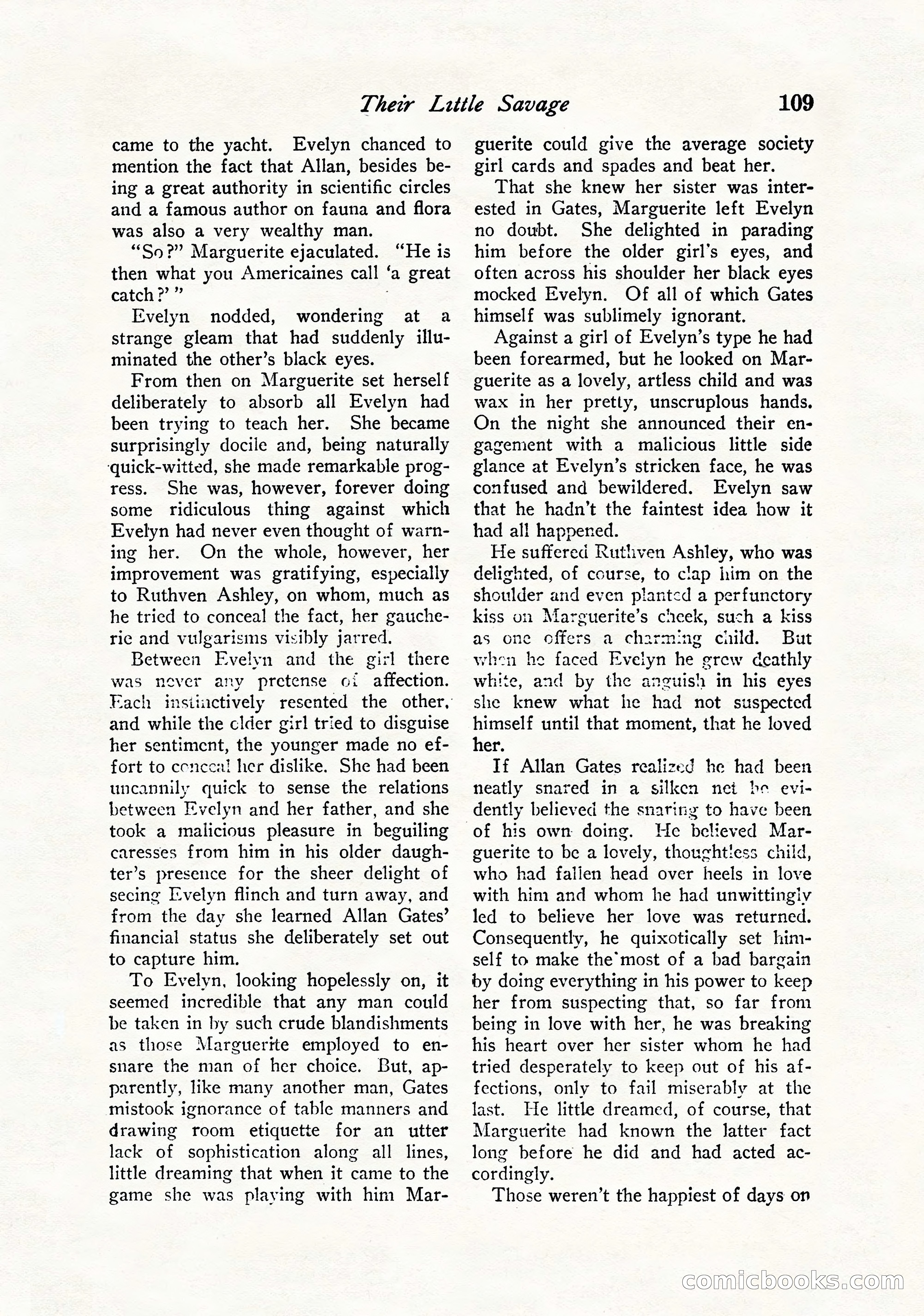 Love Story Magazine, September 12, 1925 — page 111 of 148