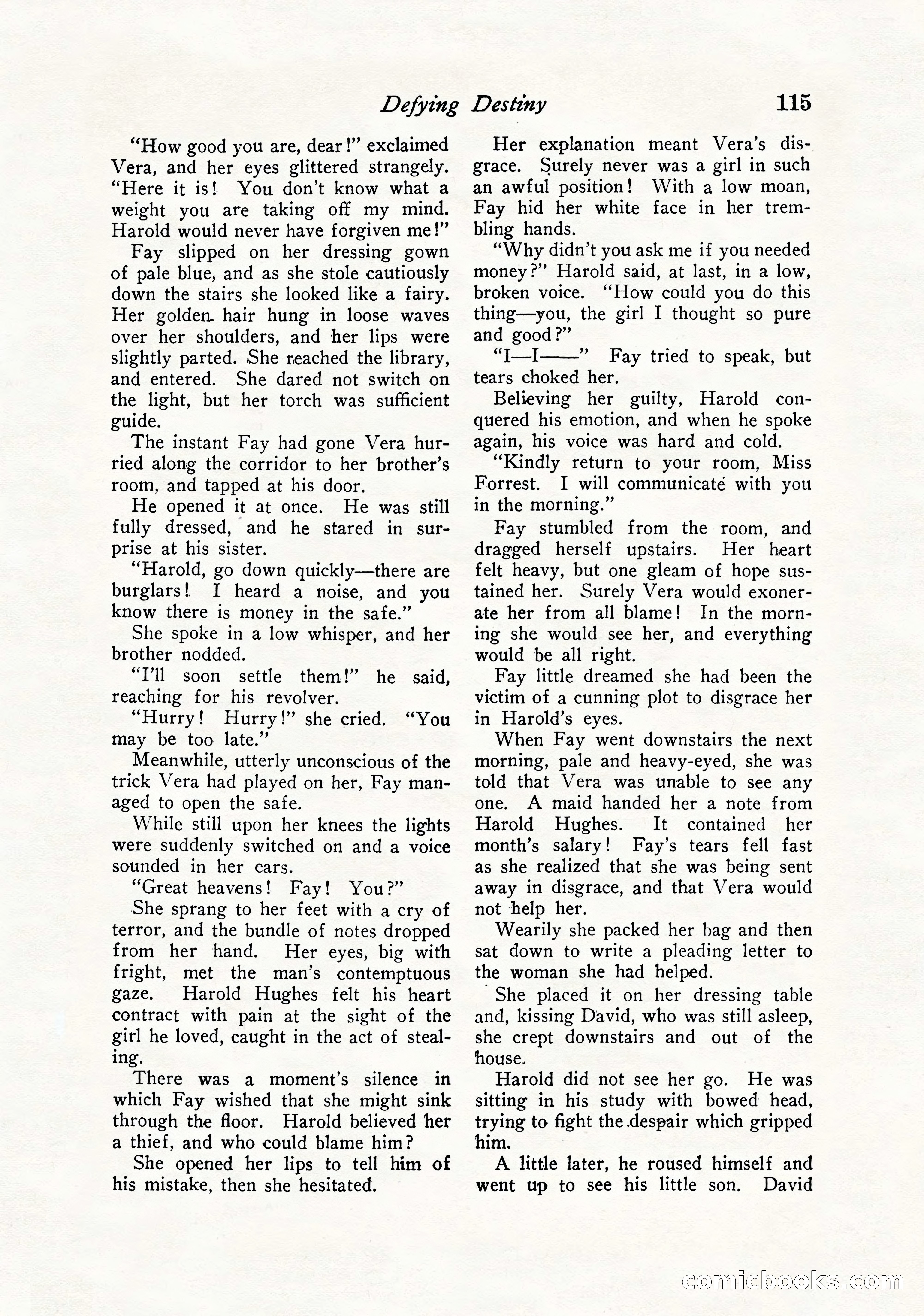 Love Story Magazine, September 12, 1925 — page 117 of 148