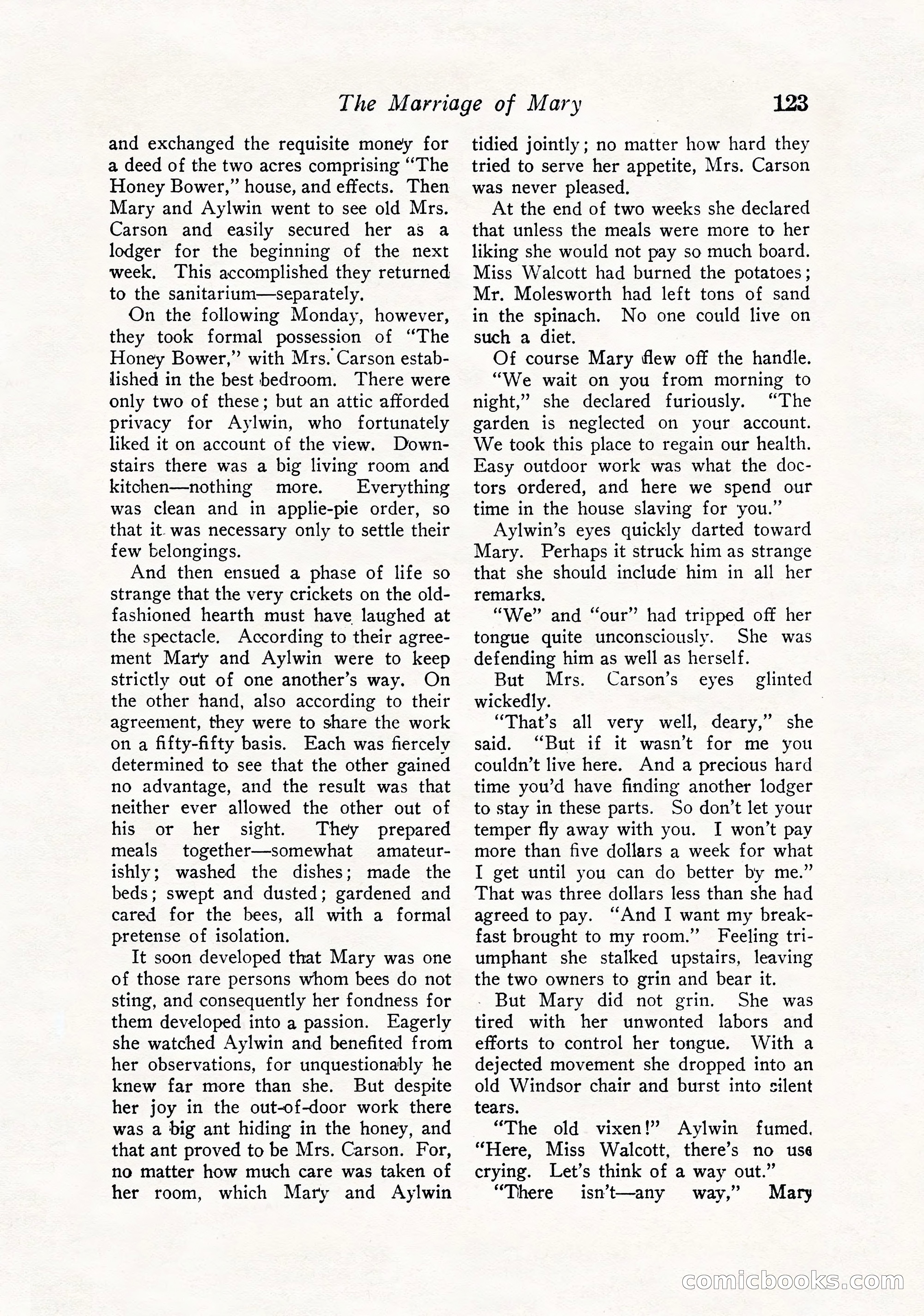 Love Story Magazine, September 12, 1925 — page 125 of 148