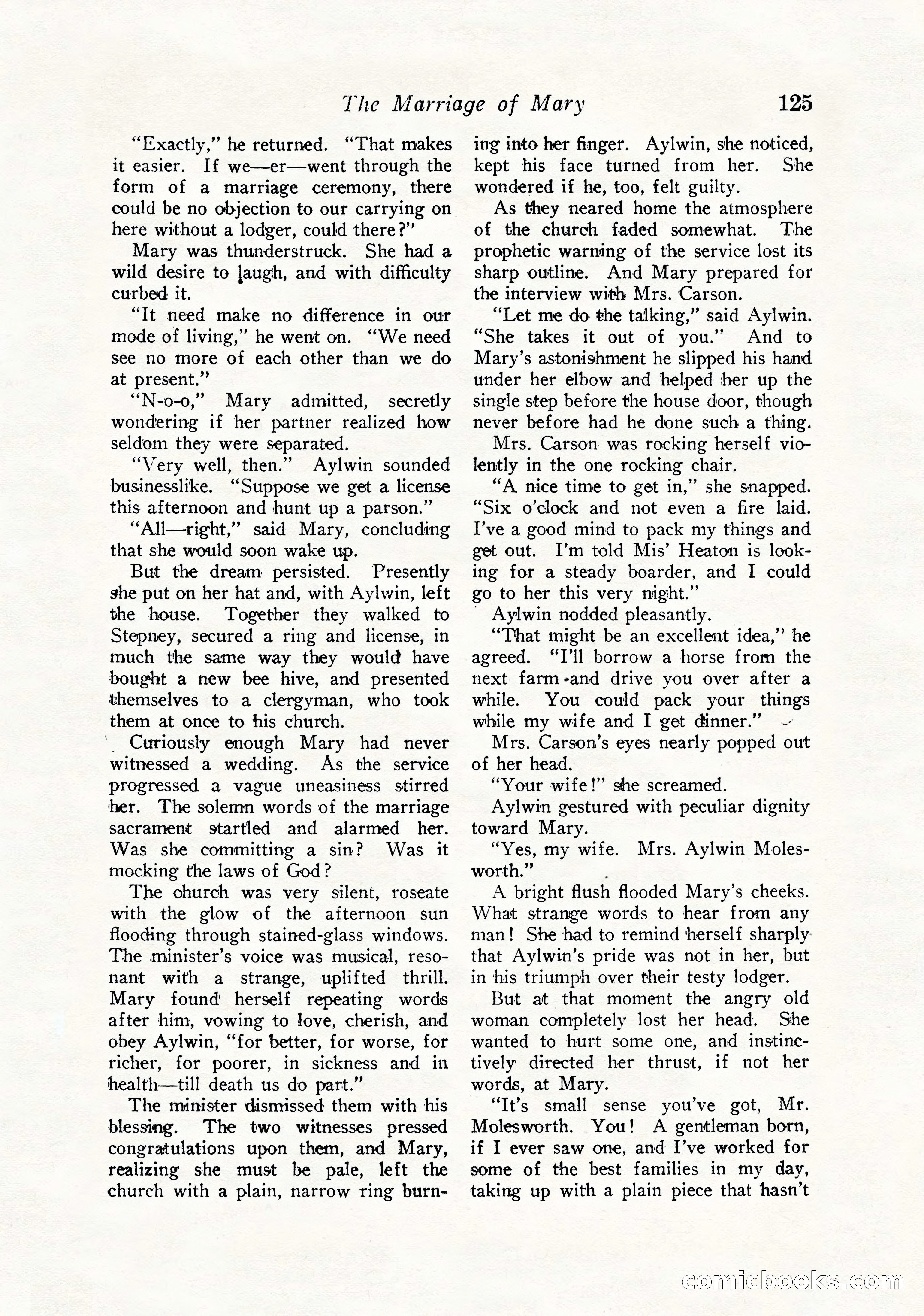 Love Story Magazine, September 12, 1925 — page 127 of 148