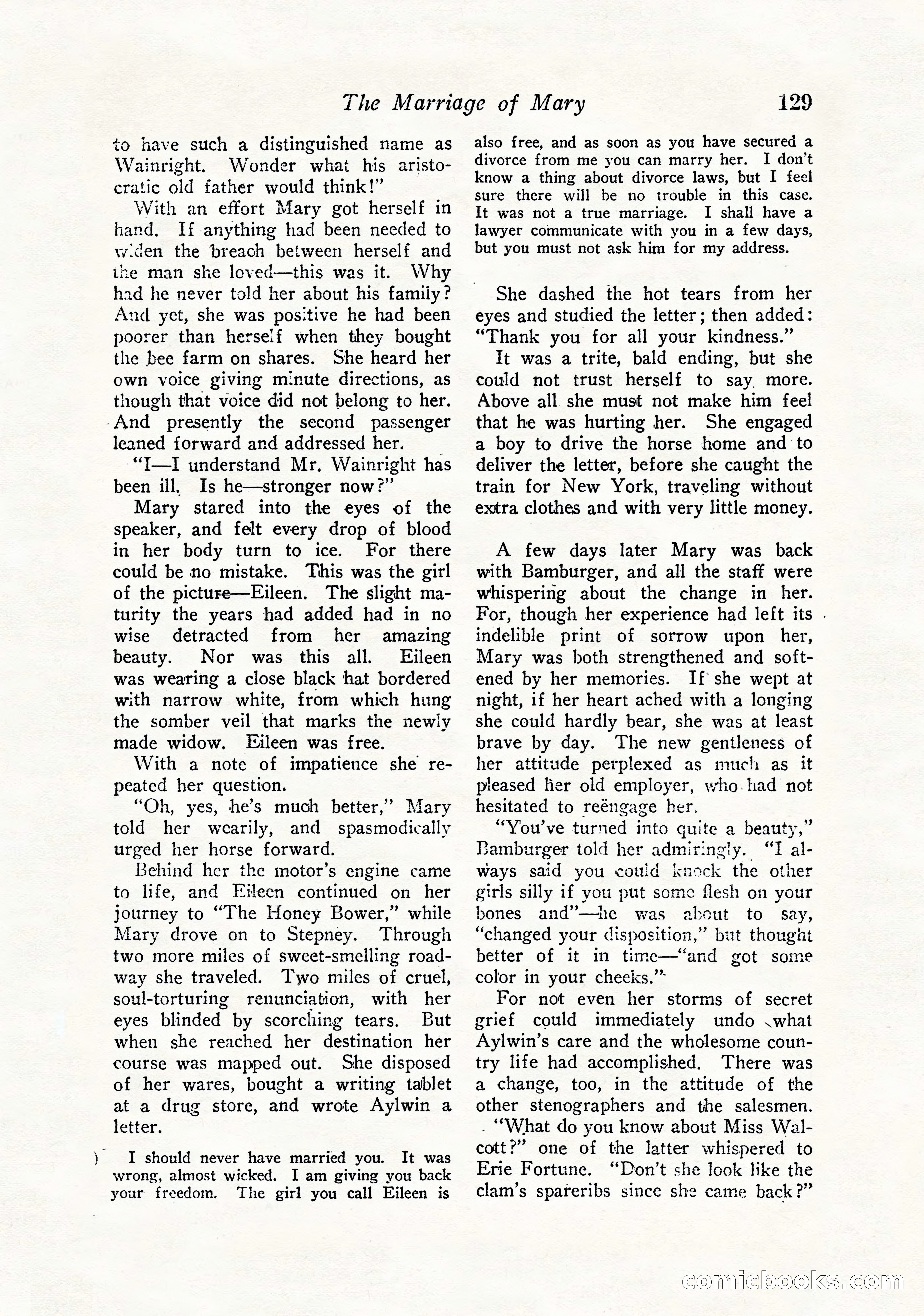 Love Story Magazine, September 12, 1925 — page 131 of 148