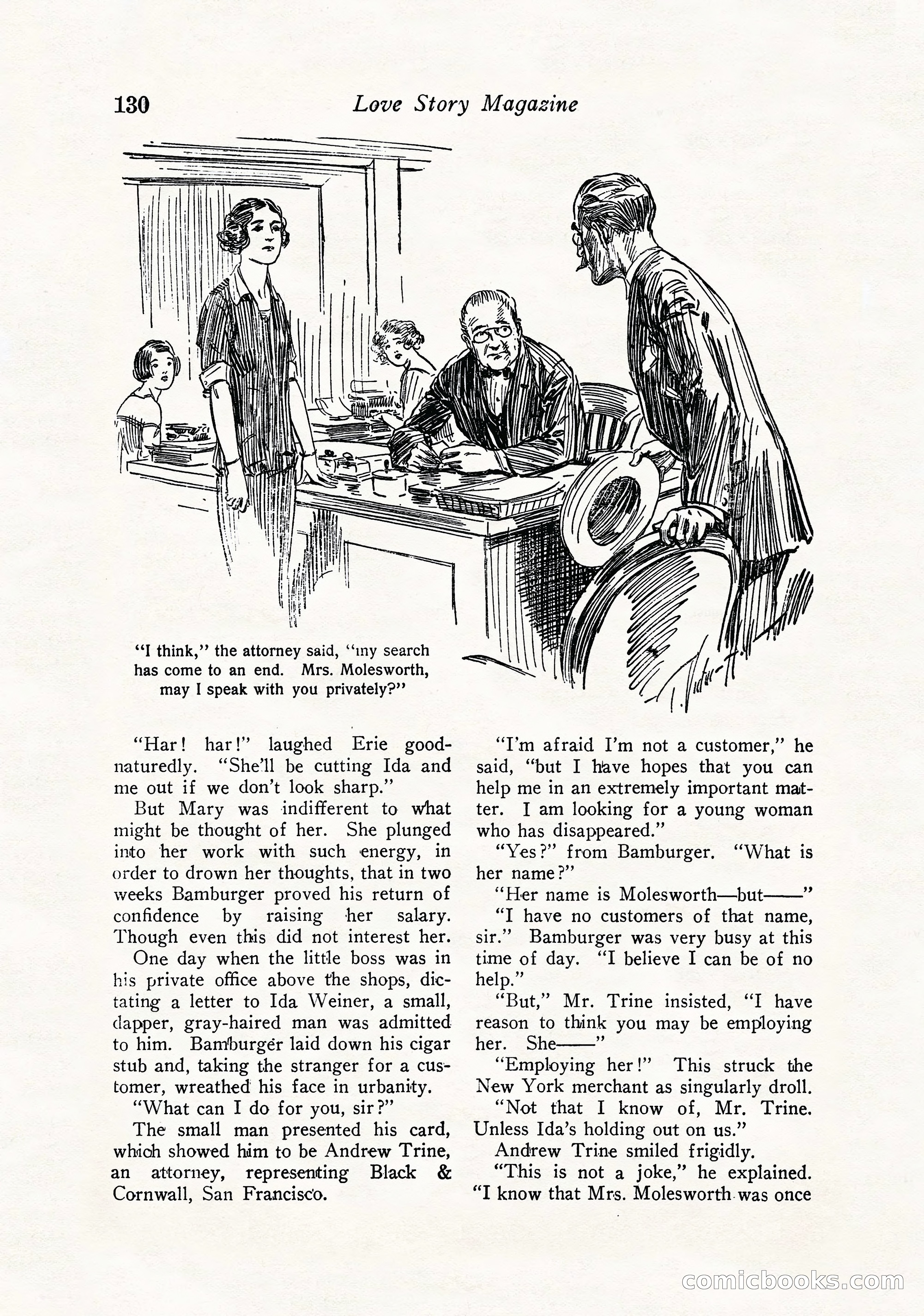 Love Story Magazine, September 12, 1925 — page 132 of 148