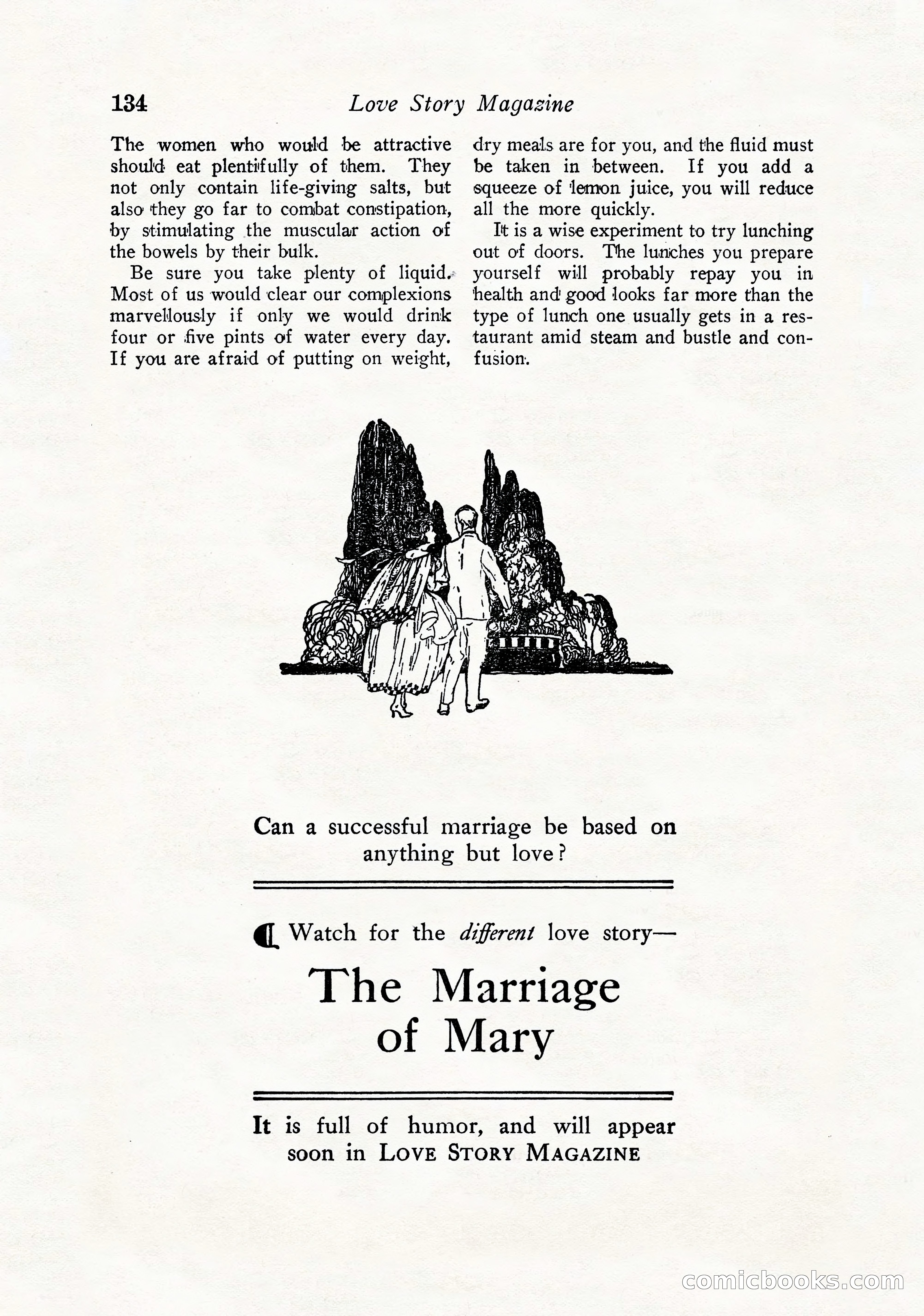 Love Story Magazine, September 12, 1925 — page 136 of 148