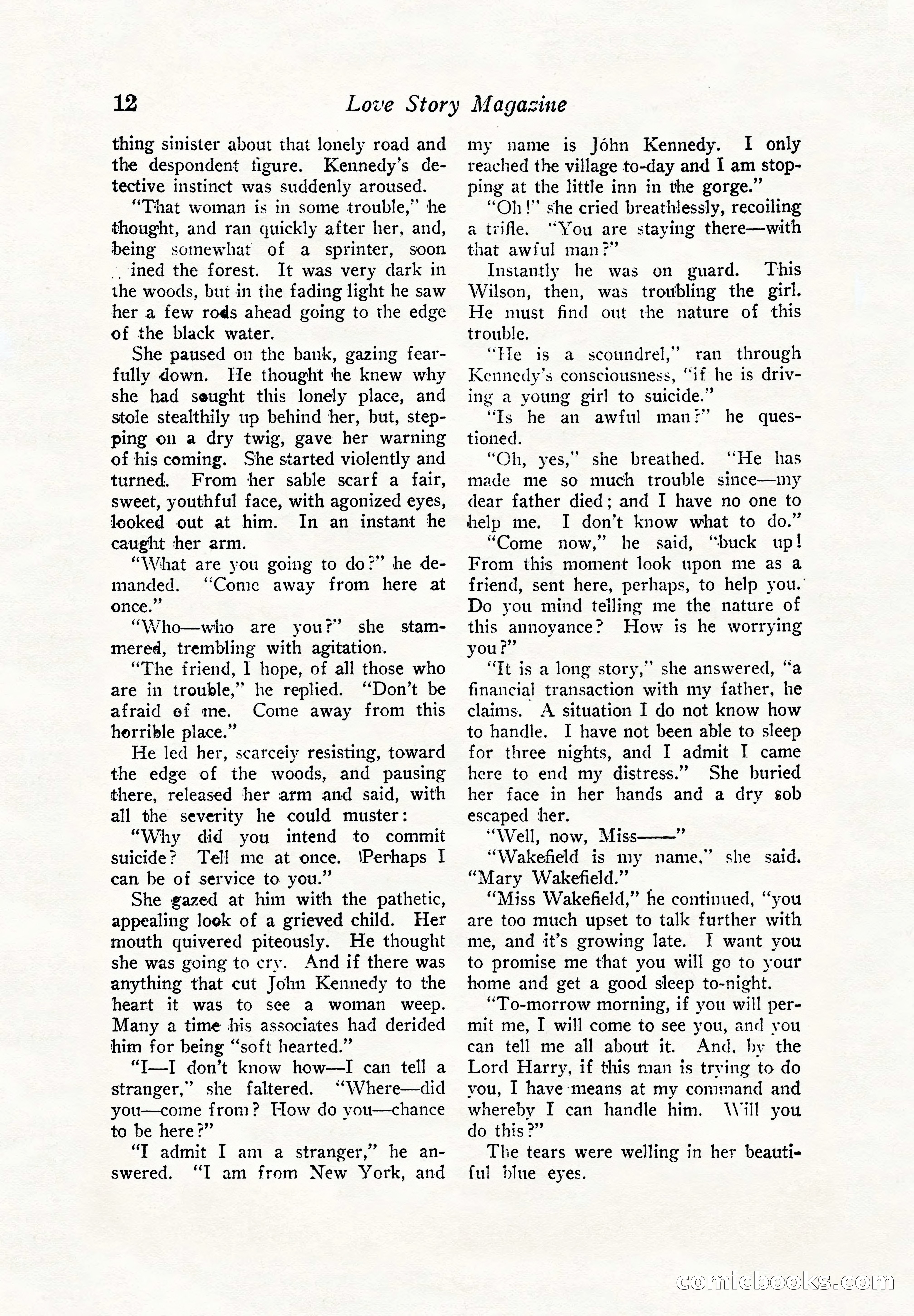 Love Story Magazine — page 14 of 148