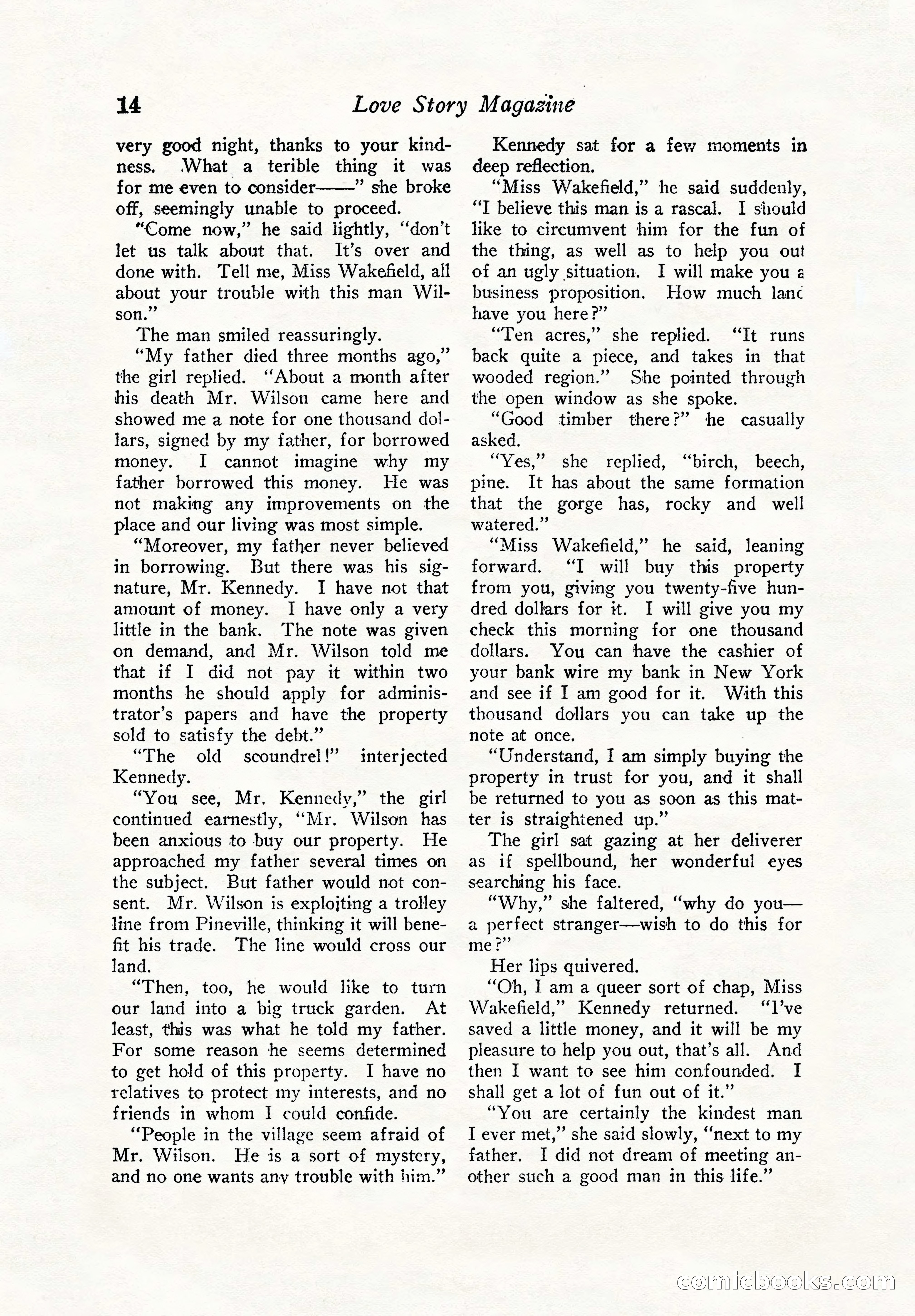 Love Story Magazine — page 16 of 148