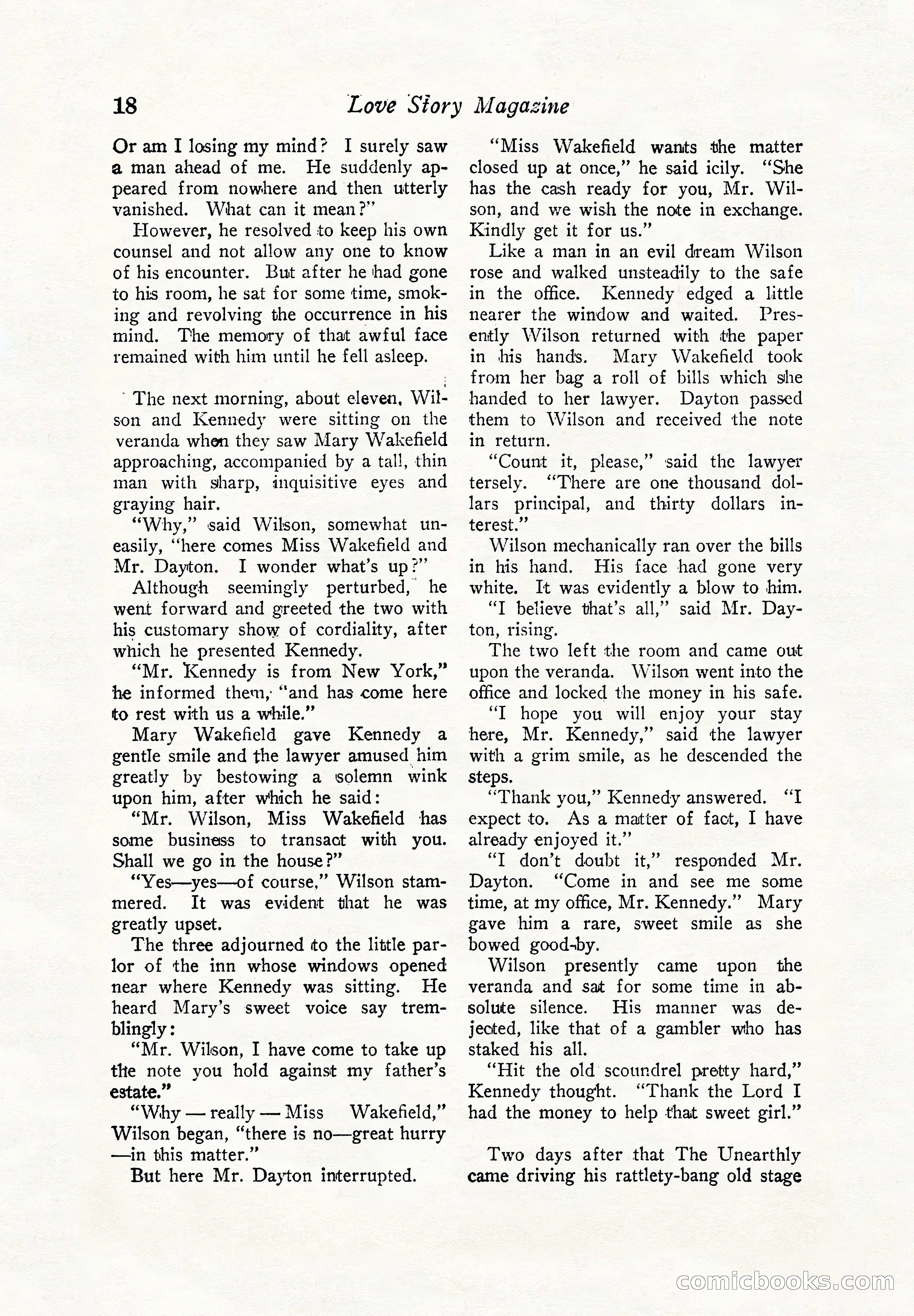 Love Story Magazine — page 20 of 148