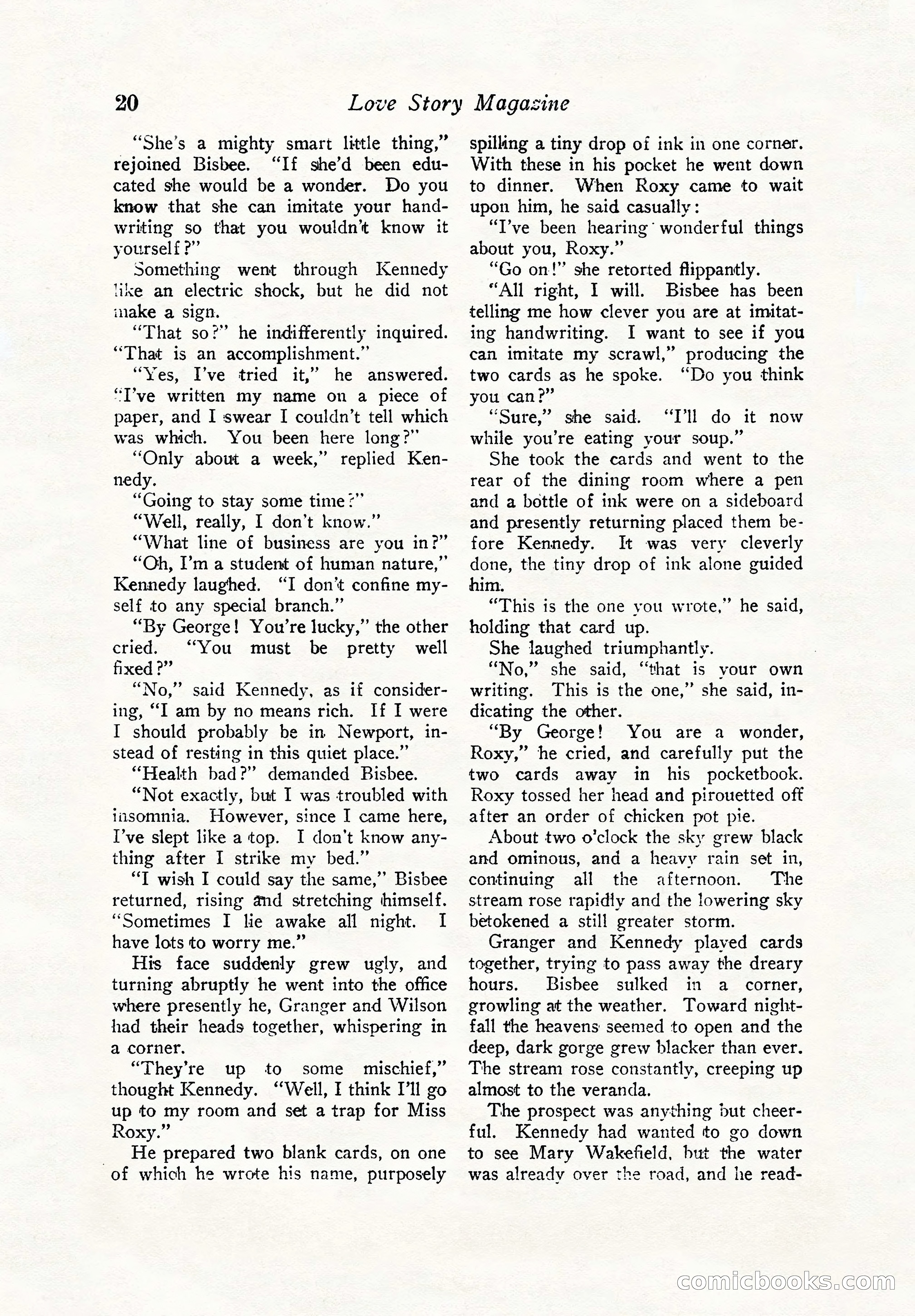 Love Story Magazine — page 22 of 148