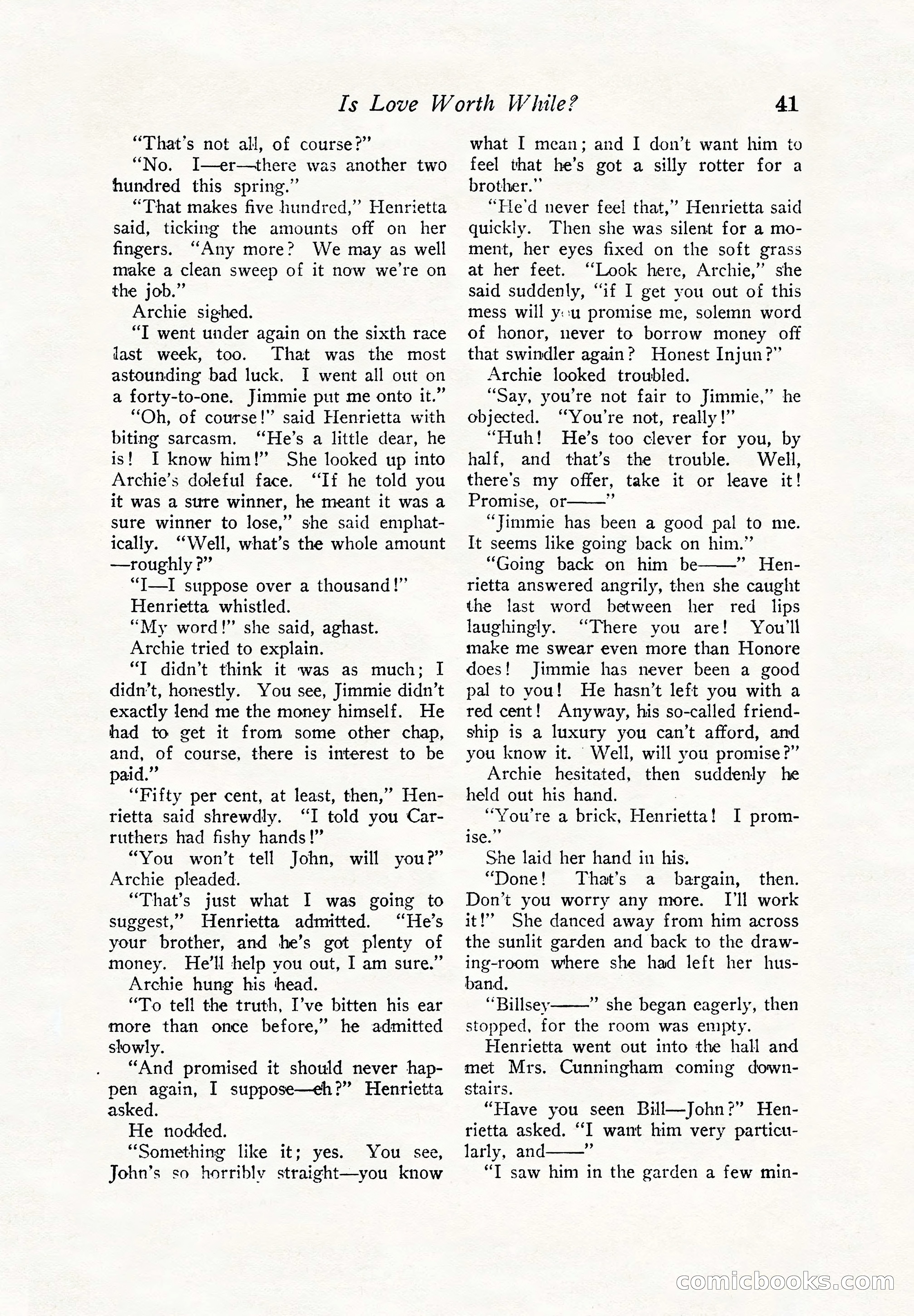 Love Story Magazine — page 43 of 148