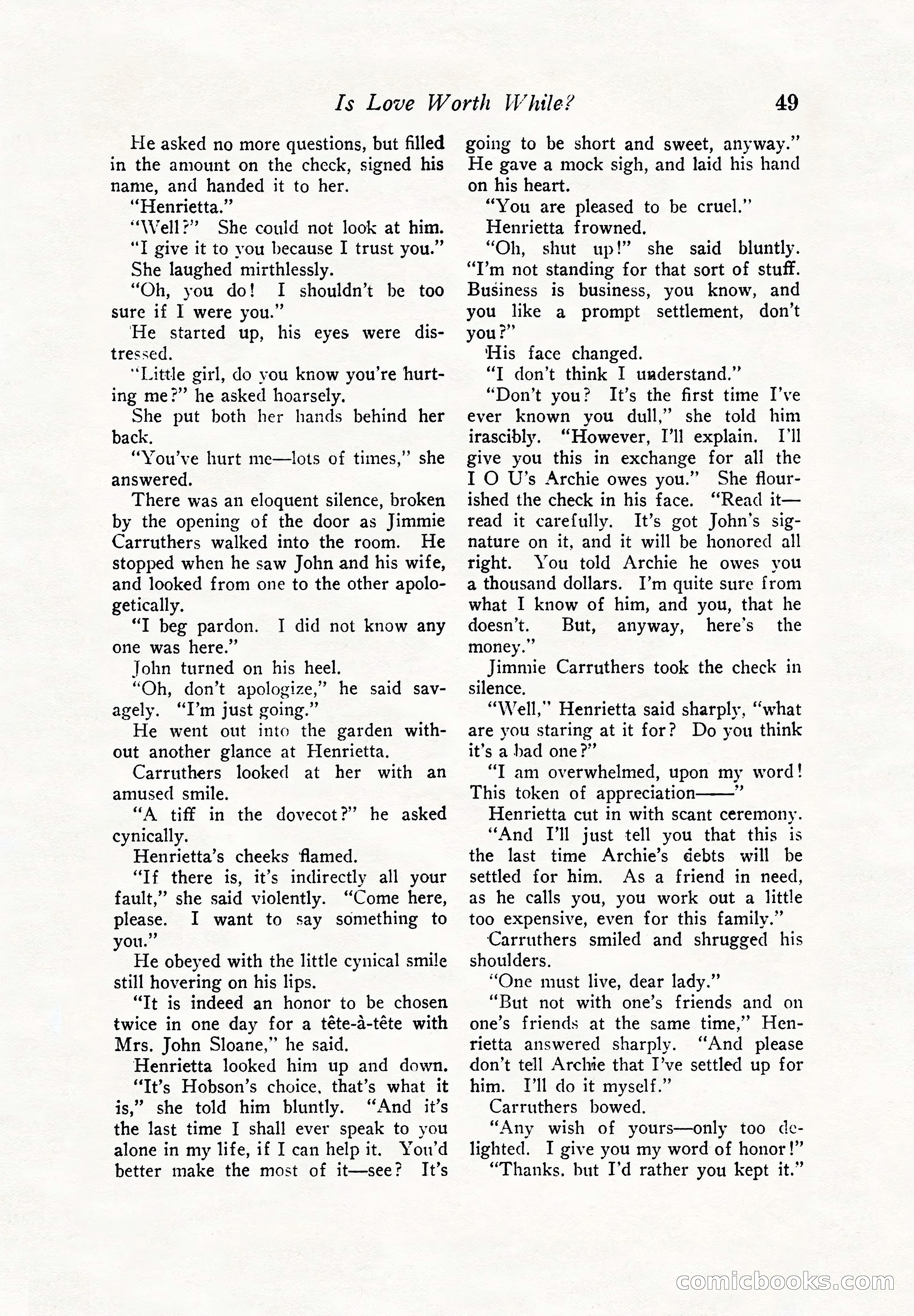 Love Story Magazine — page 51 of 148