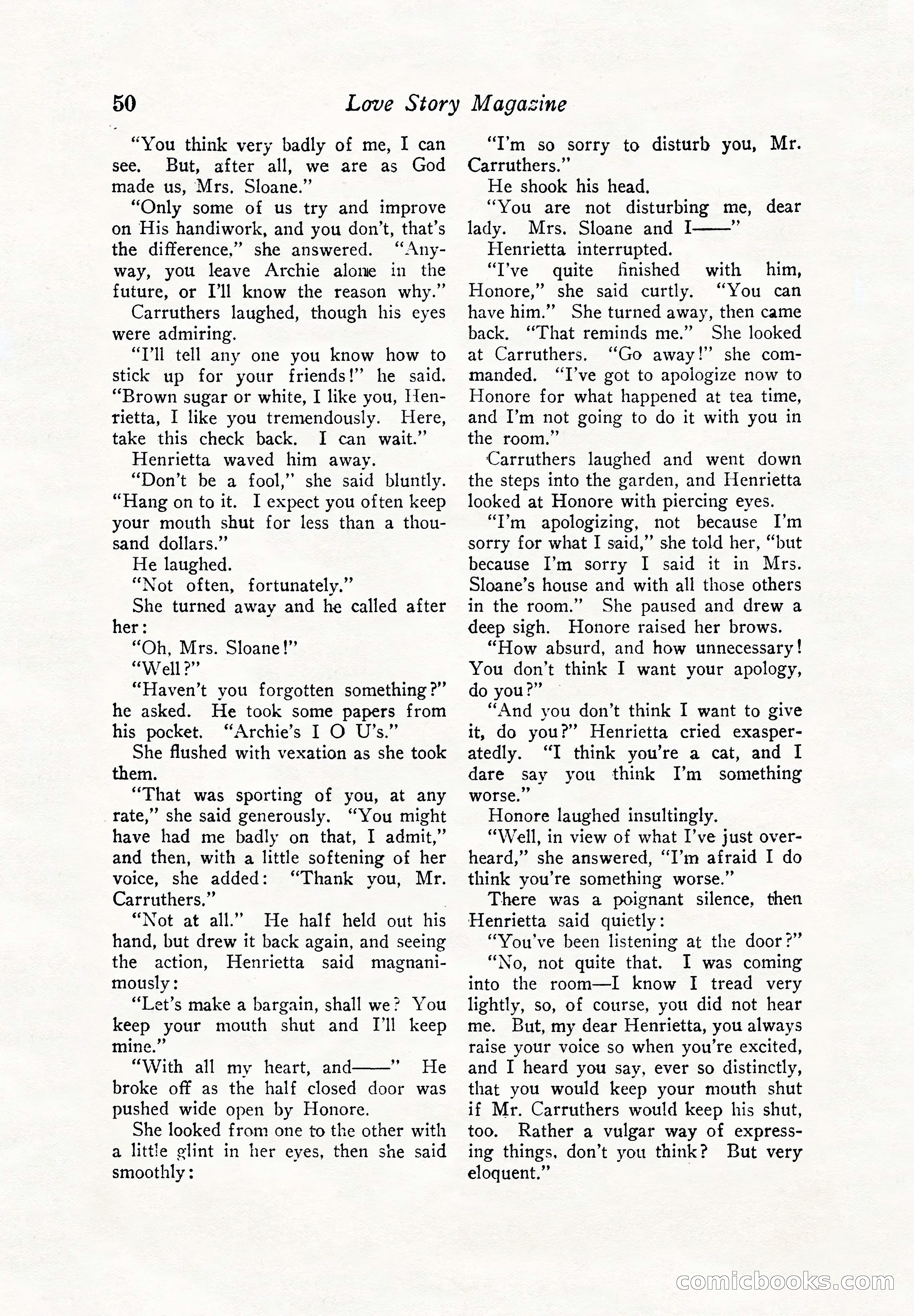 Love Story Magazine — page 52 of 148