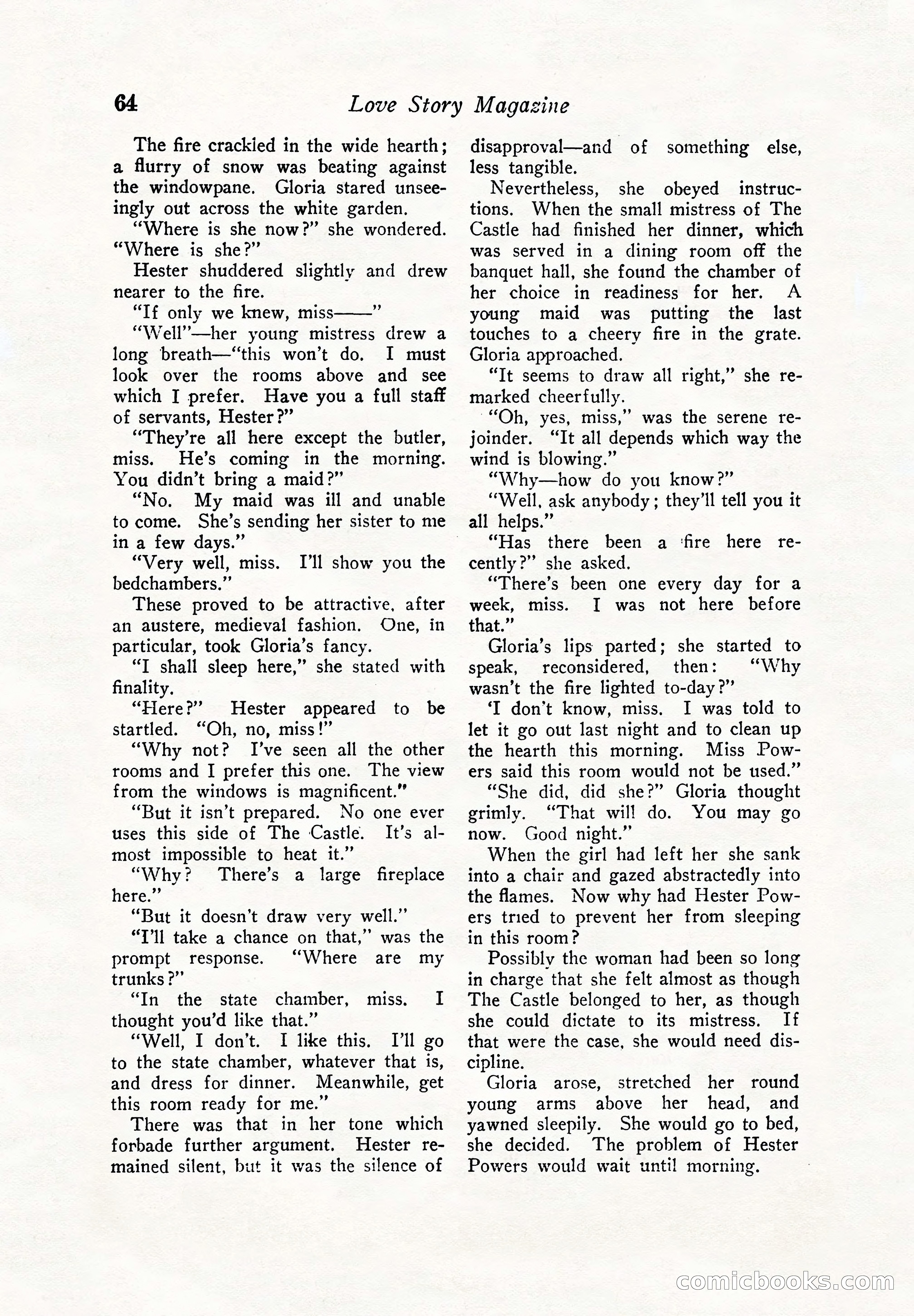 Love Story Magazine — page 66 of 148
