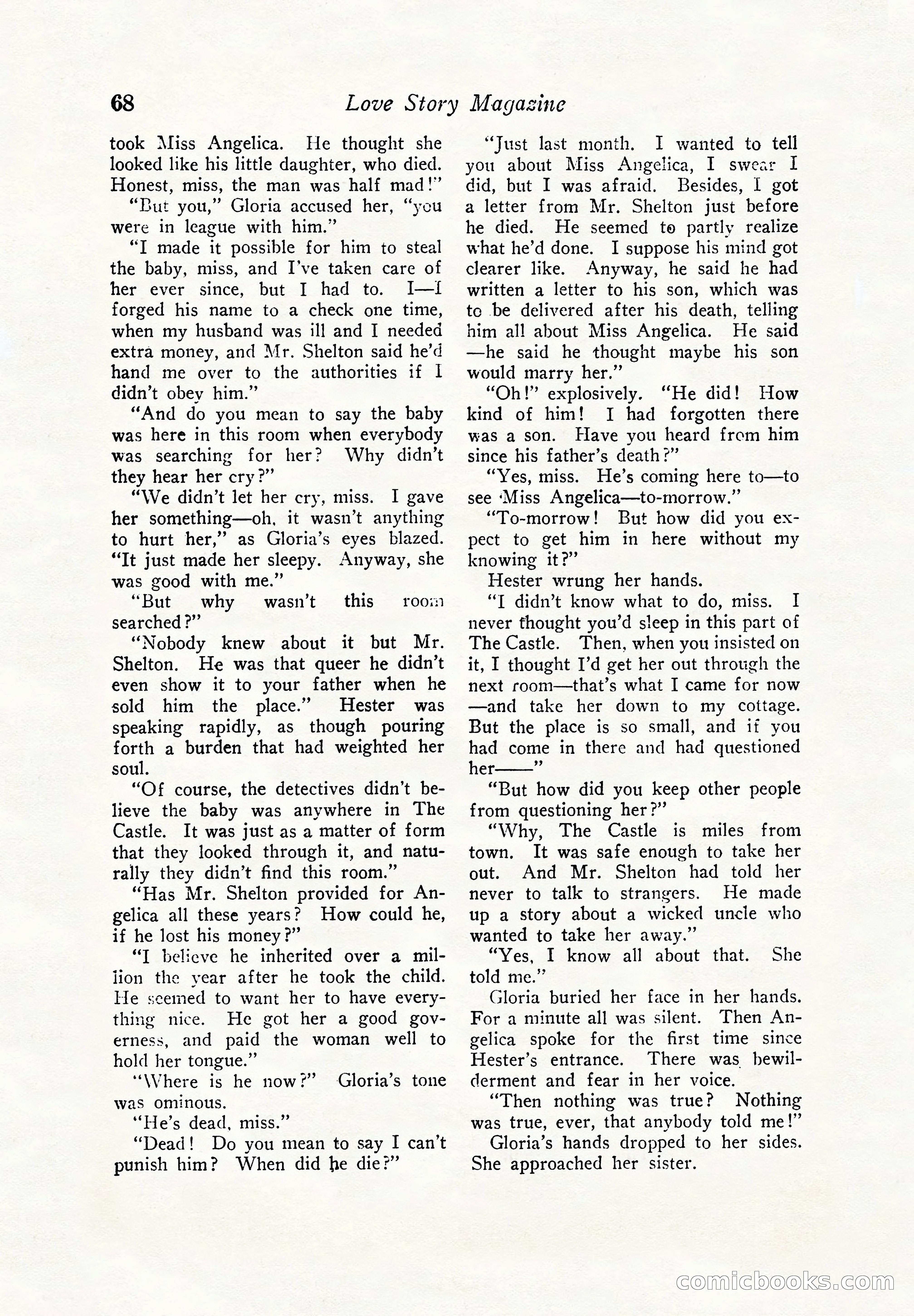 Love Story Magazine — page 70 of 148
