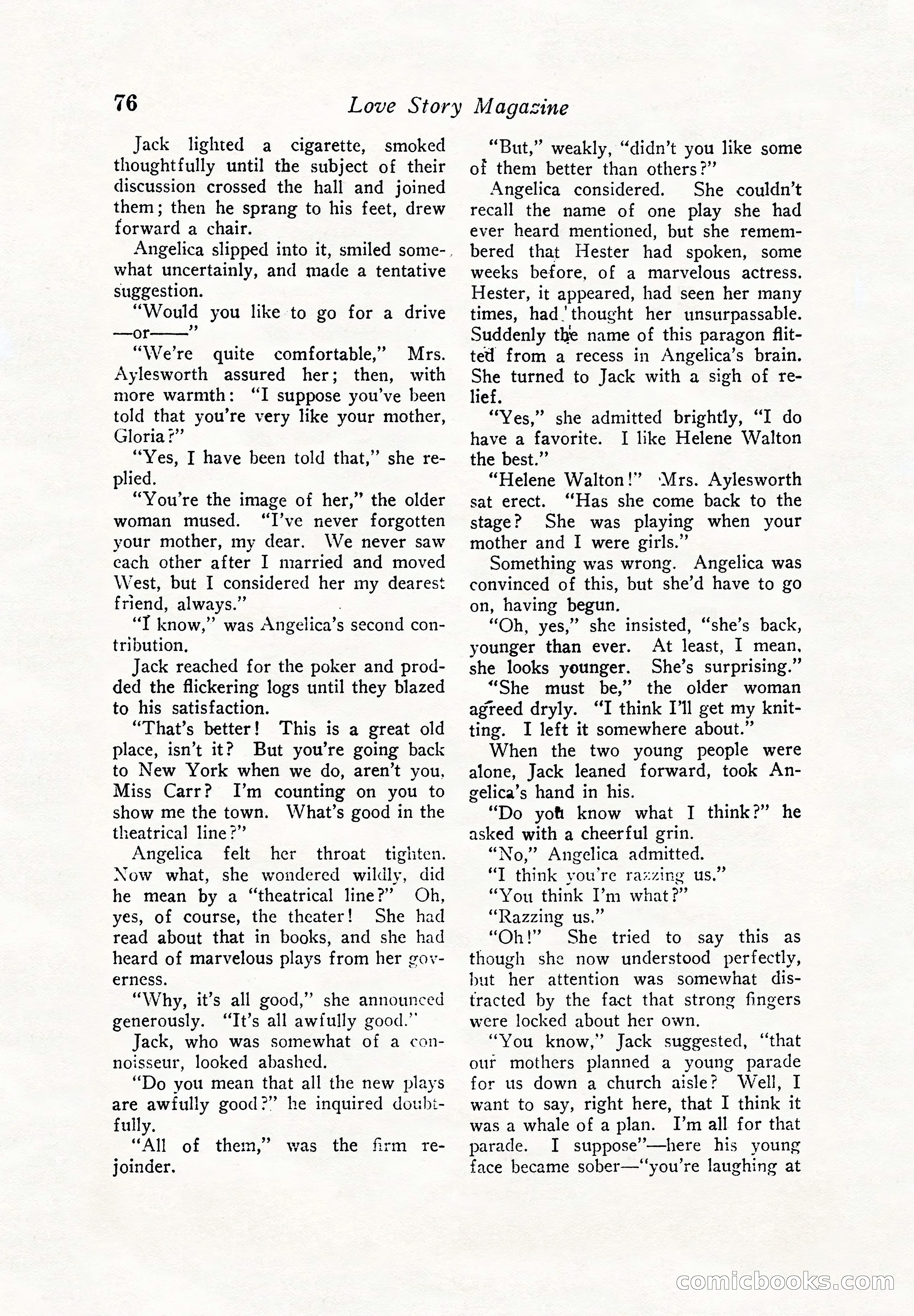 Love Story Magazine — page 78 of 148
