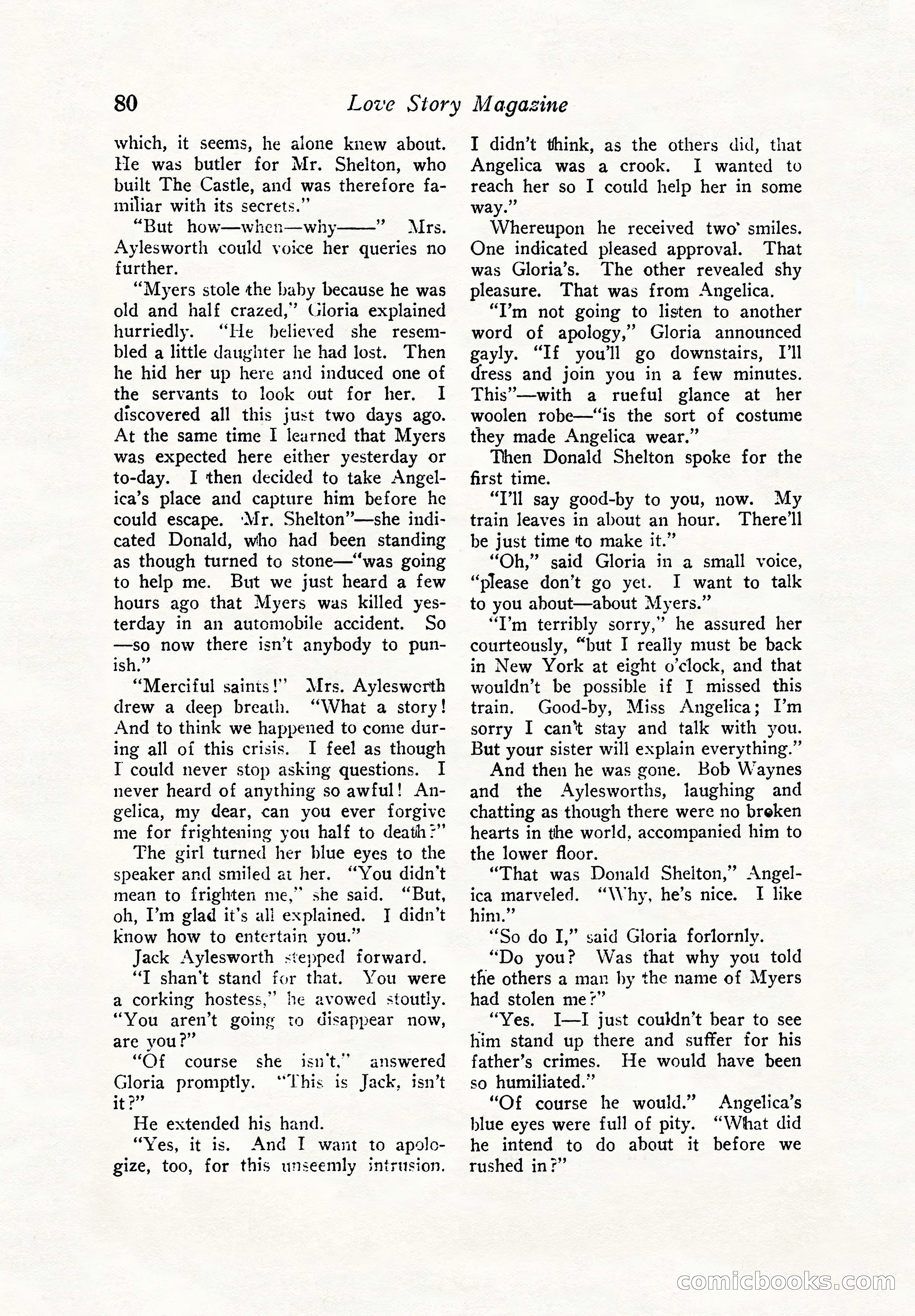 Love Story Magazine — page 82 of 148