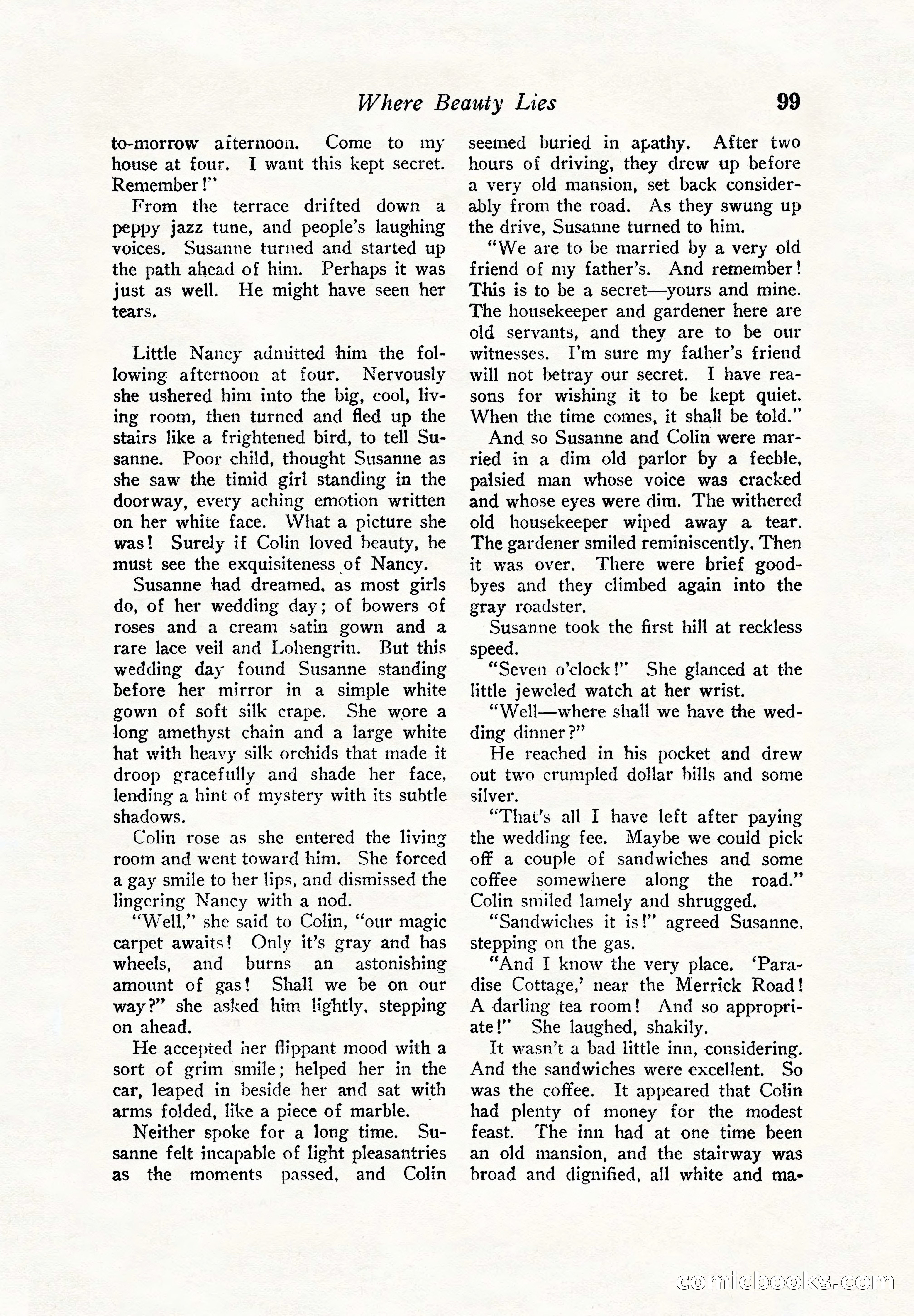Love Story Magazine — page 101 of 148