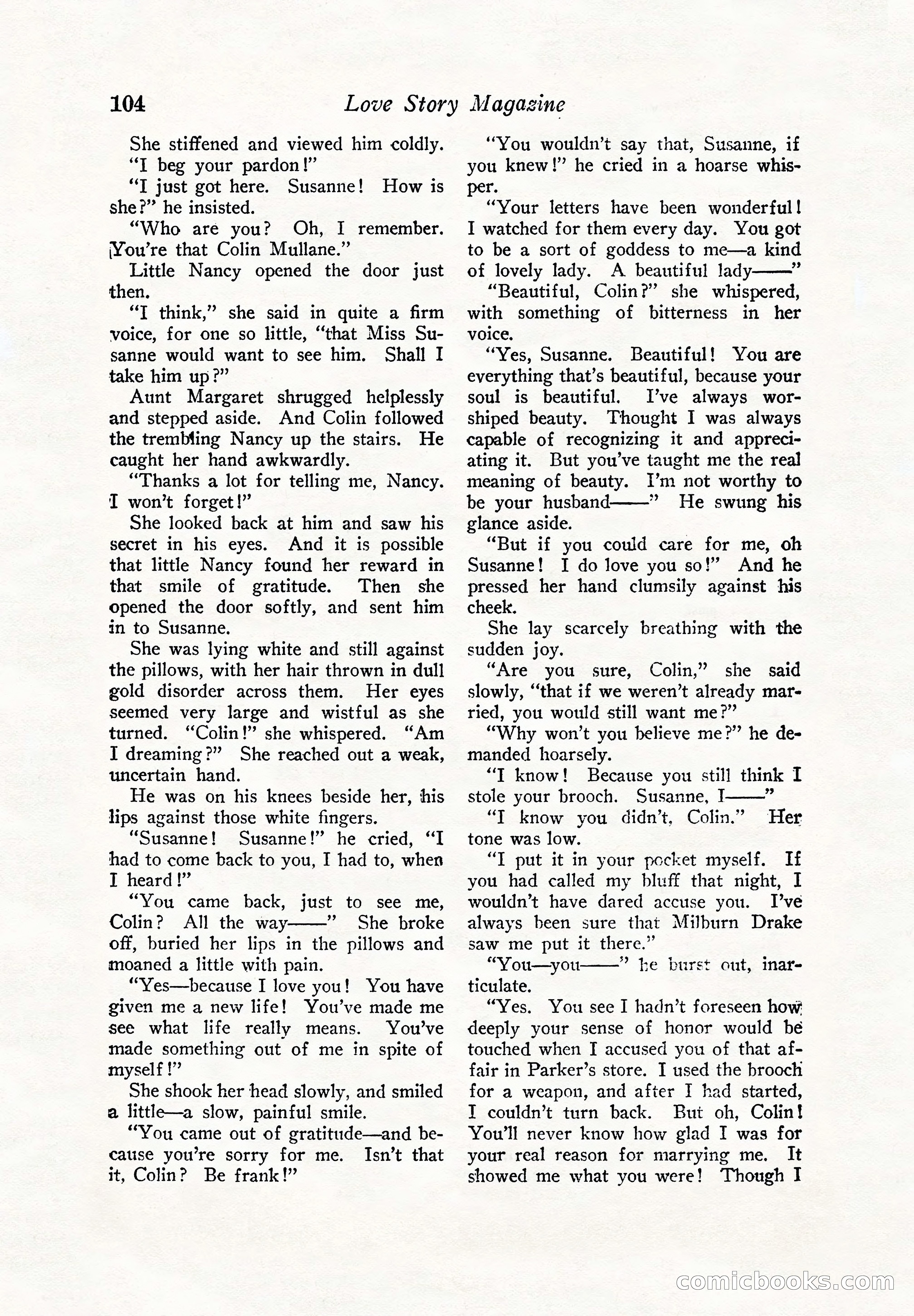 Love Story Magazine — page 106 of 148