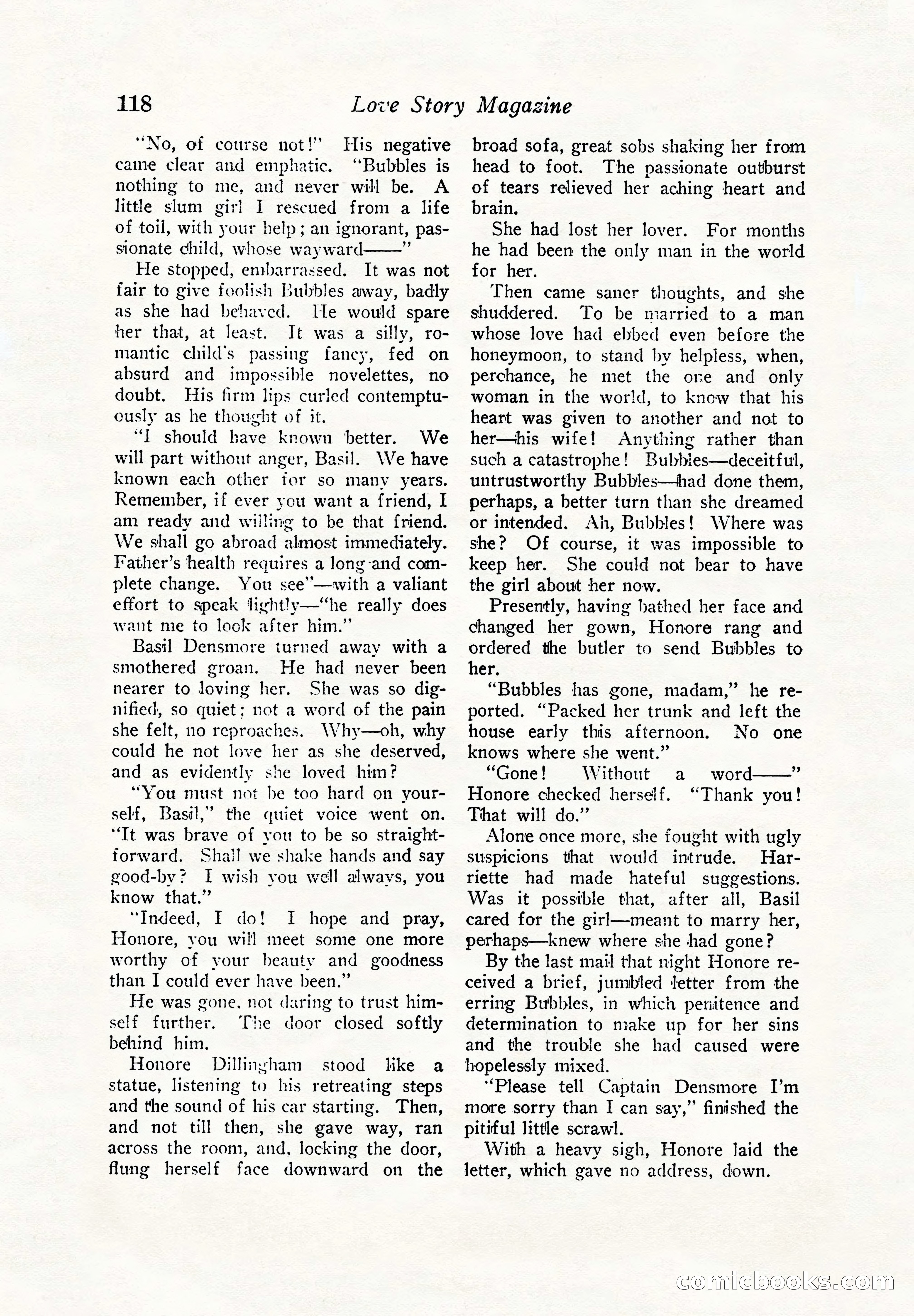 Love Story Magazine — page 120 of 148