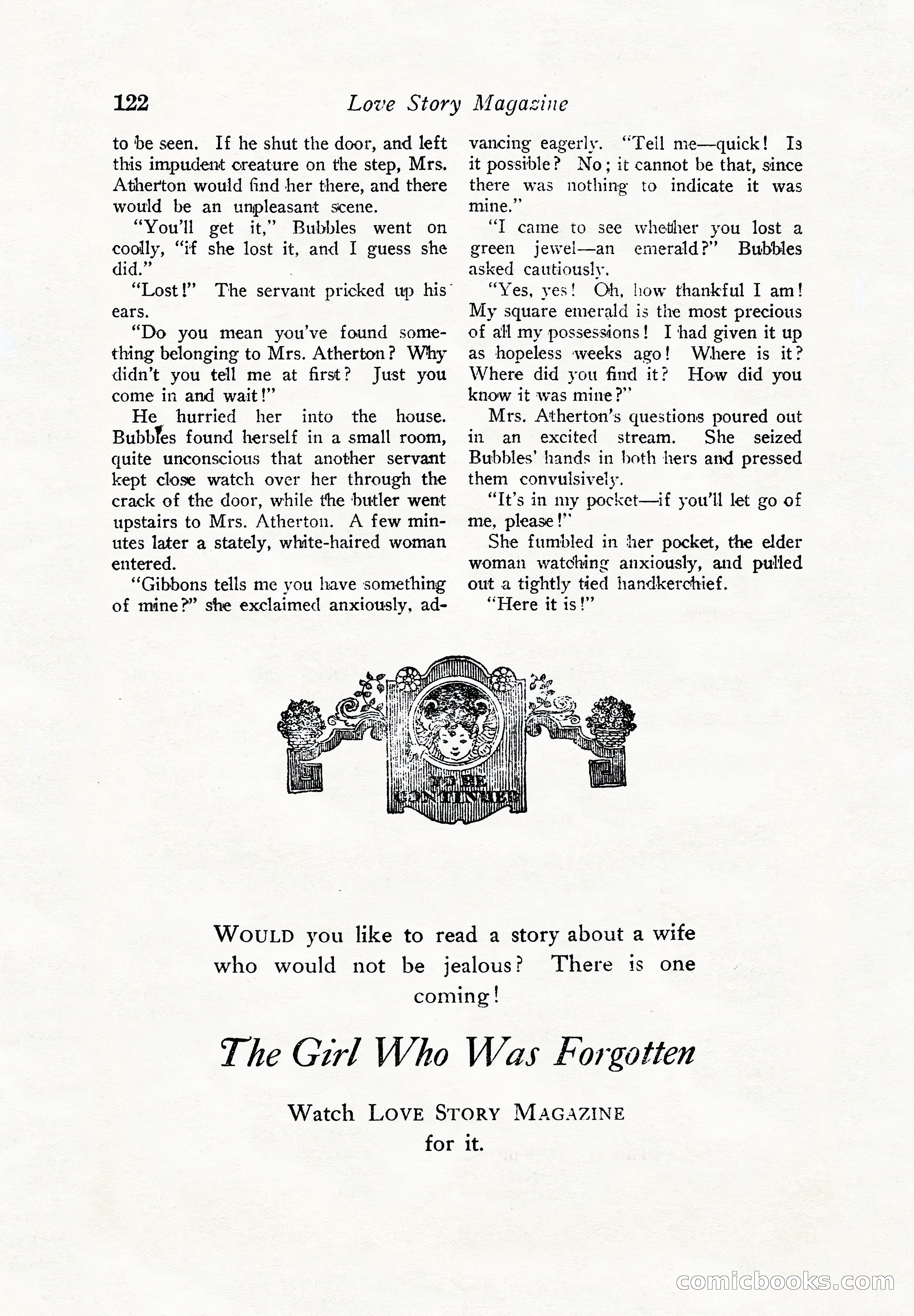 Love Story Magazine — page 124 of 148