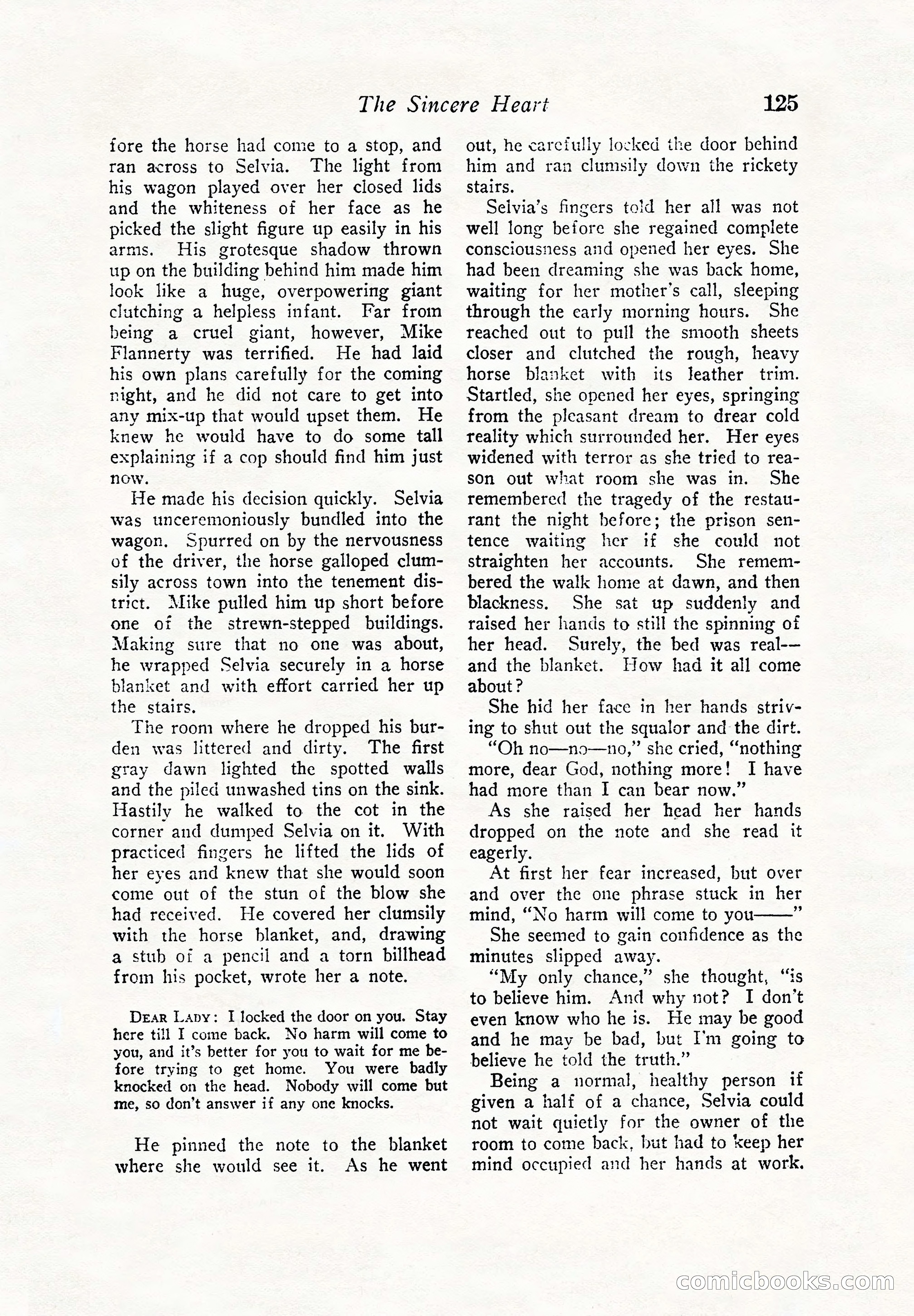 Love Story Magazine — page 127 of 148