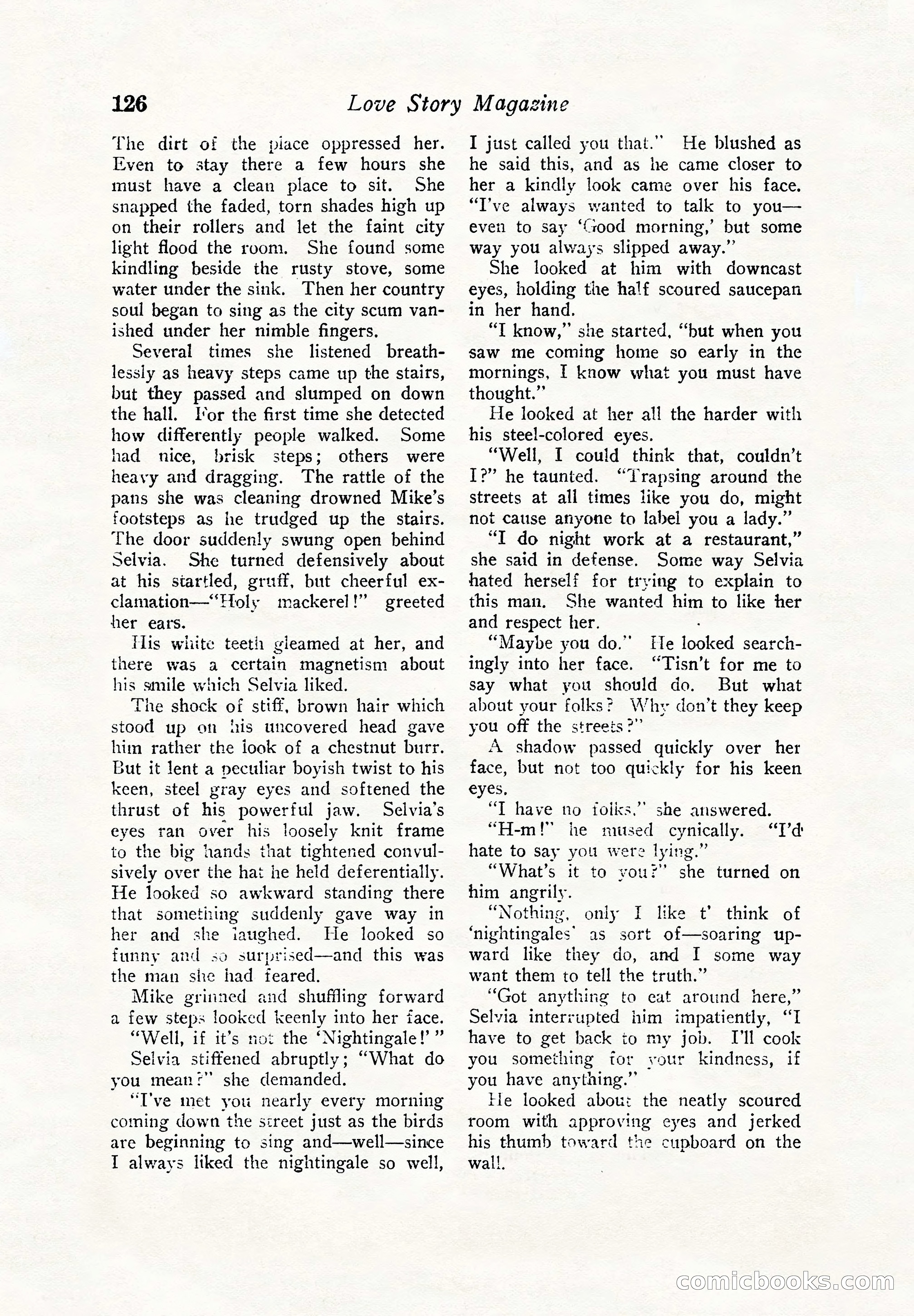 Love Story Magazine — page 128 of 148
