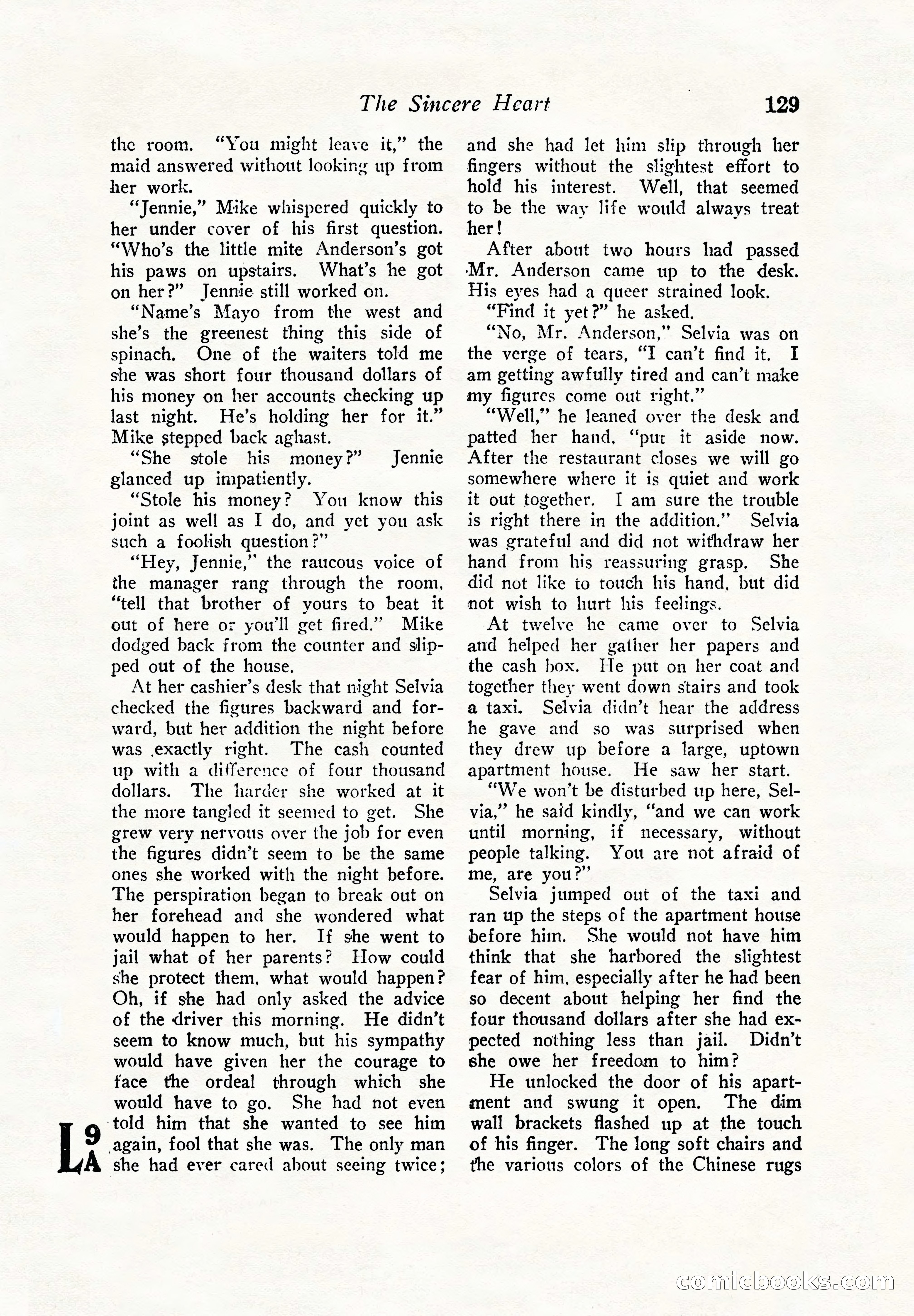 Love Story Magazine — page 131 of 148