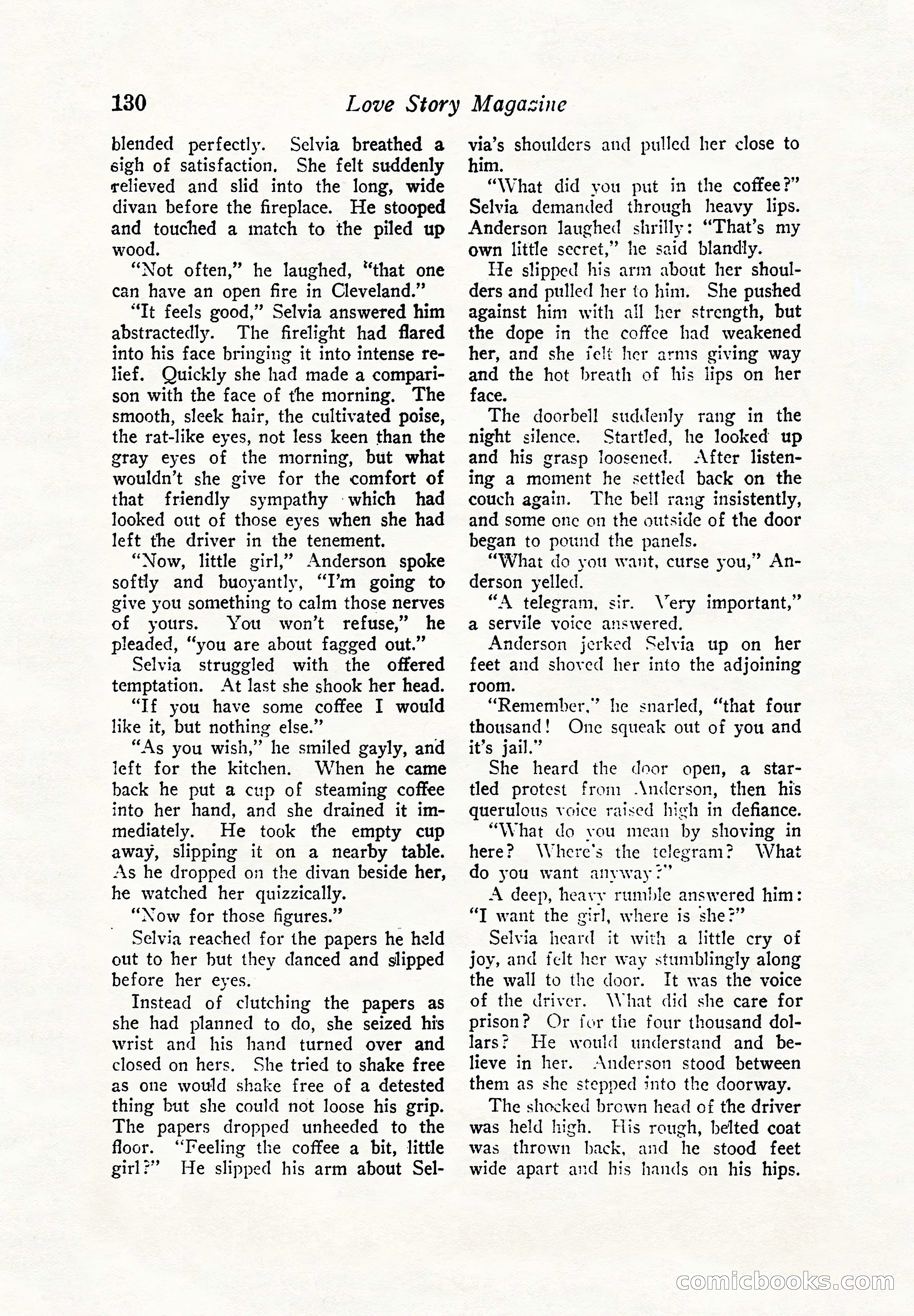 Love Story Magazine — page 132 of 148