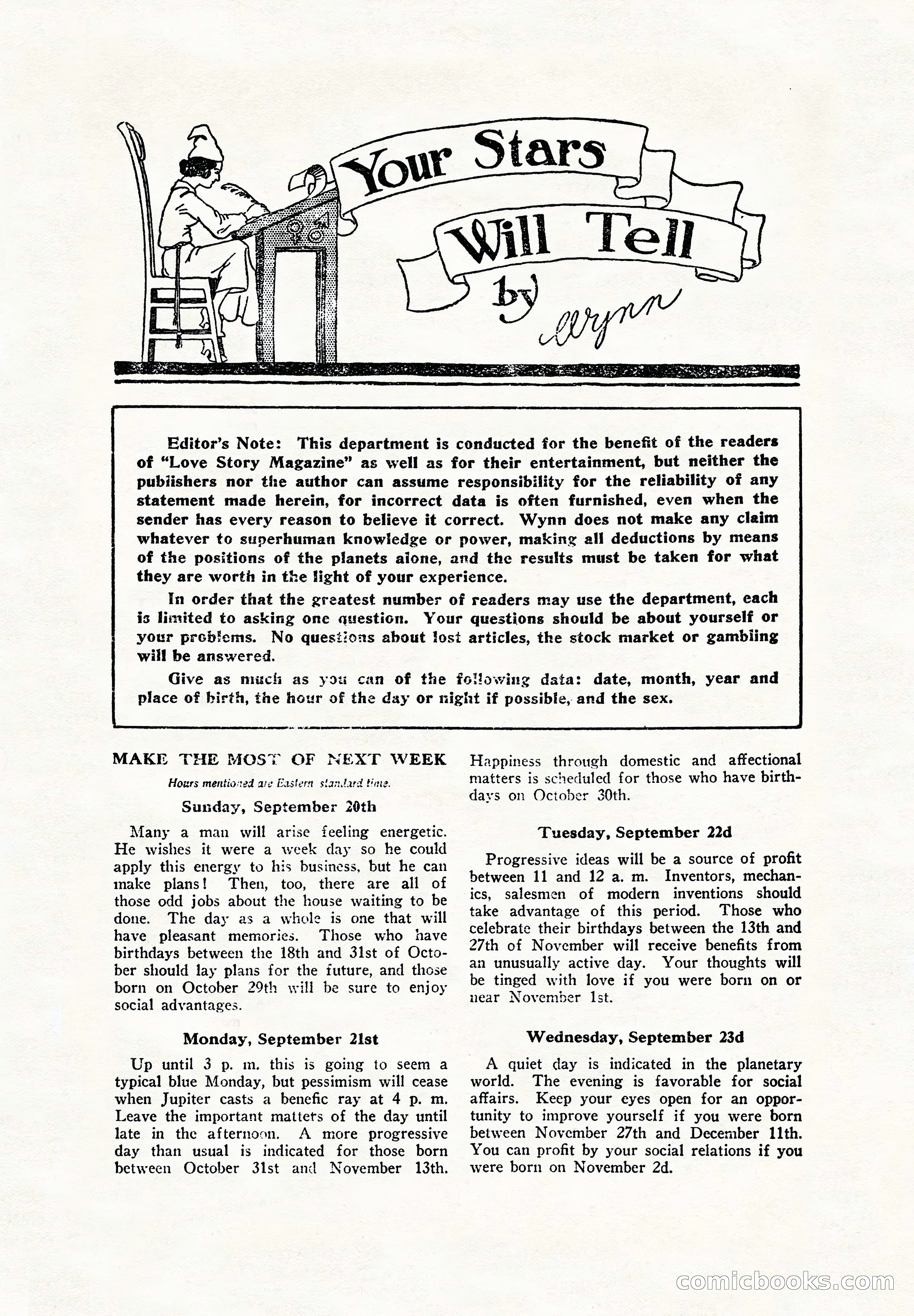 Love Story Magazine — page 137 of 148