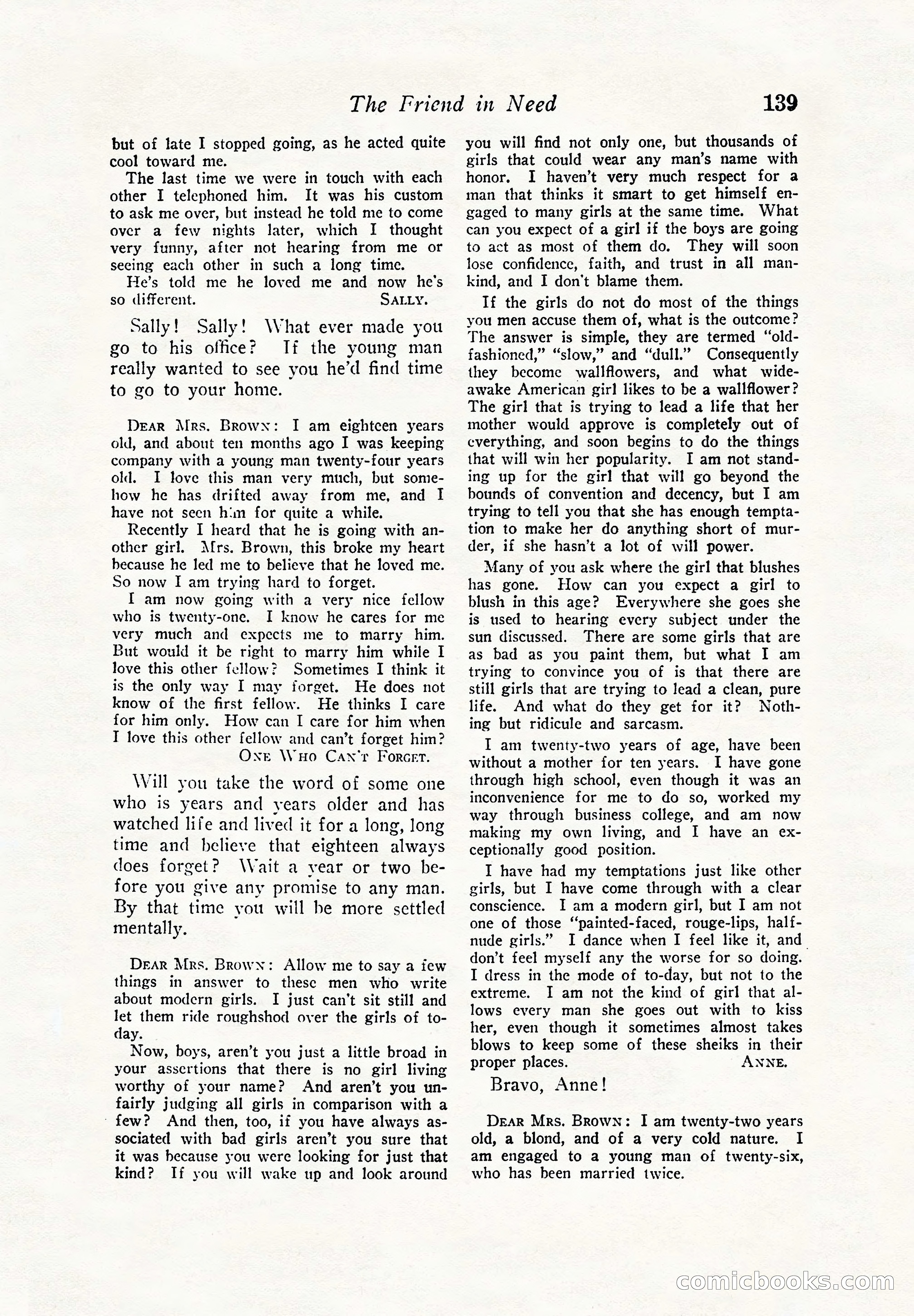 Love Story Magazine — page 141 of 148