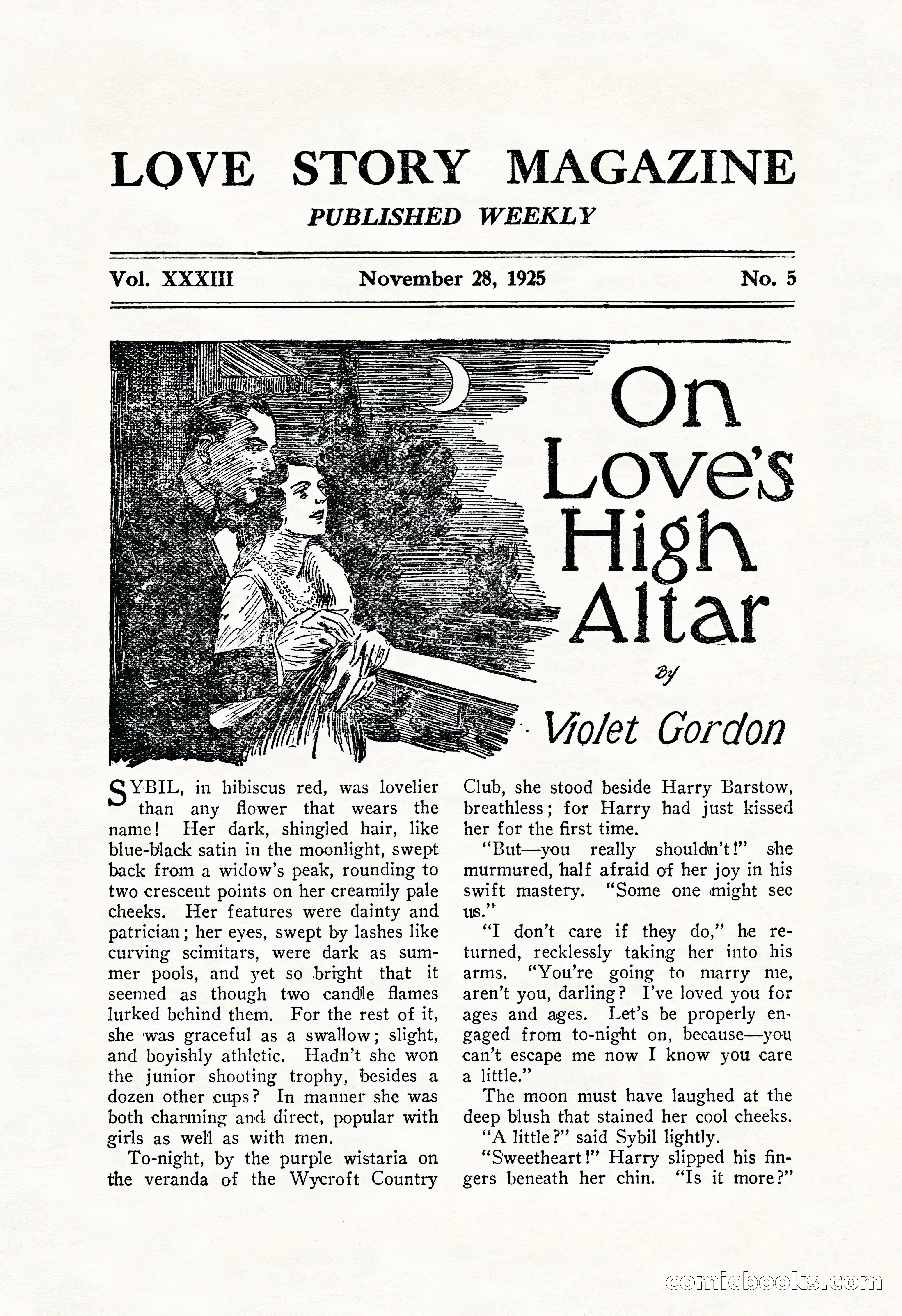 Love Story Magazine Illustrated — page 5 of 148