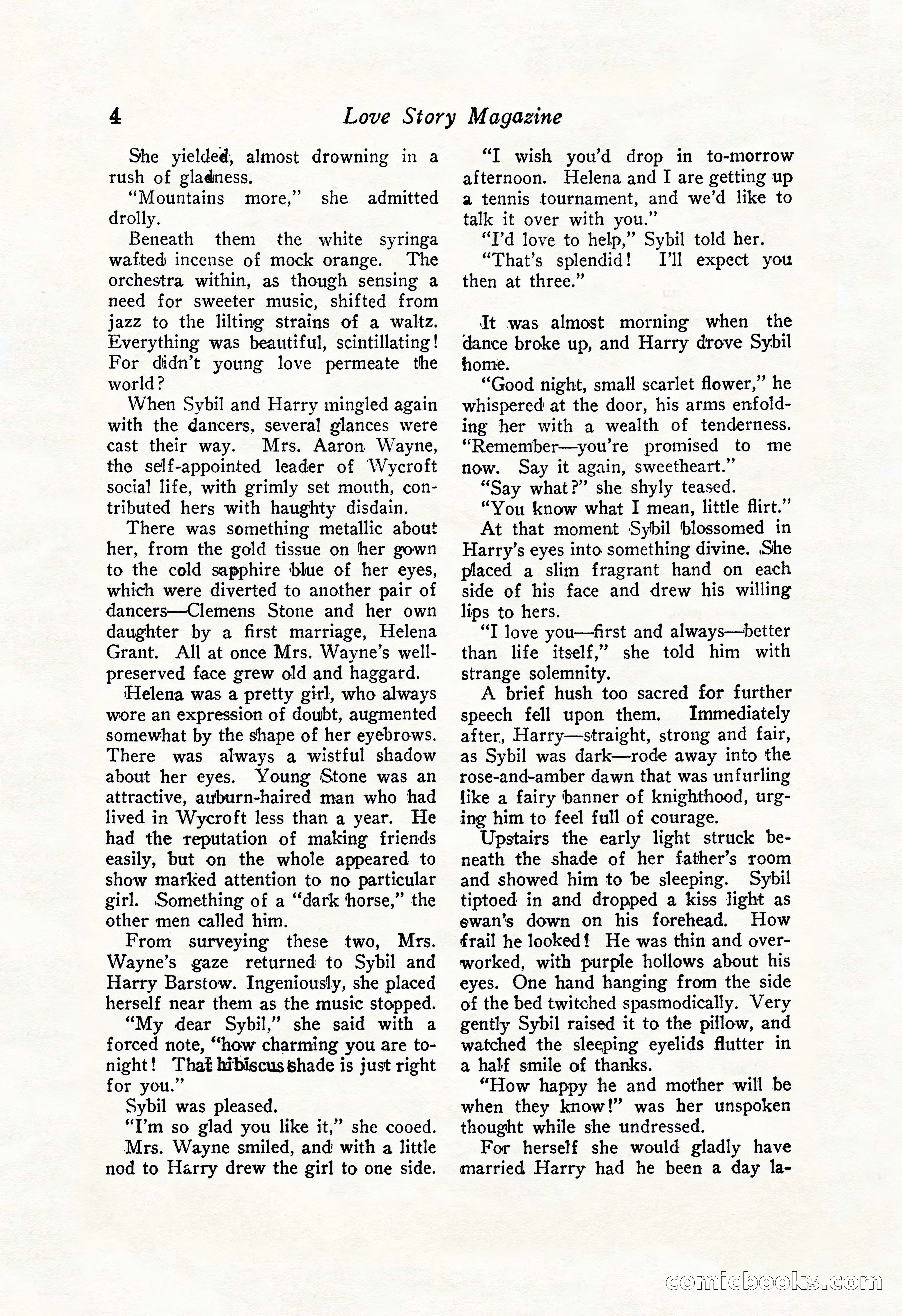 Love Story Magazine Illustrated — page 6 of 148