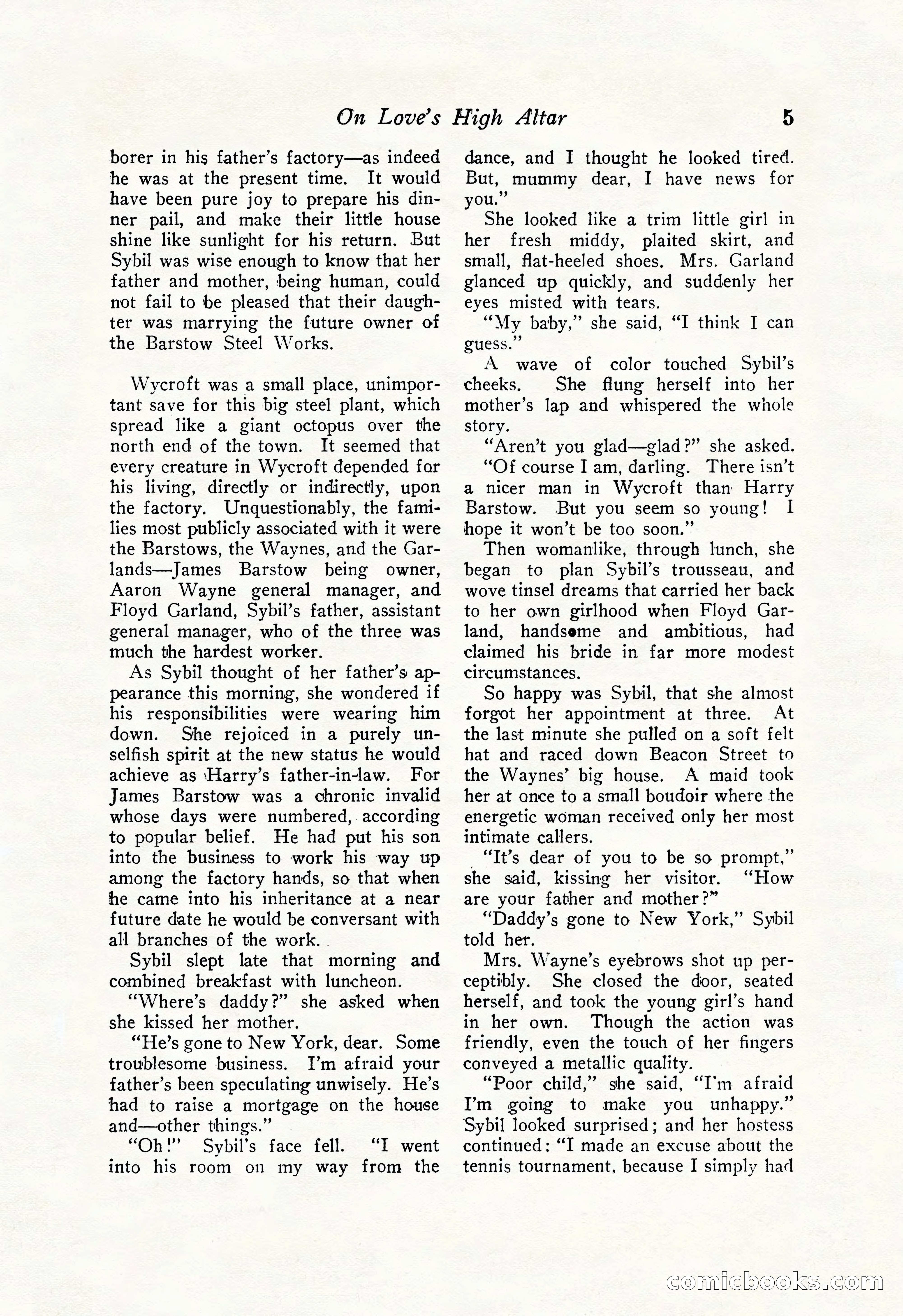 Love Story Magazine Illustrated — page 7 of 148