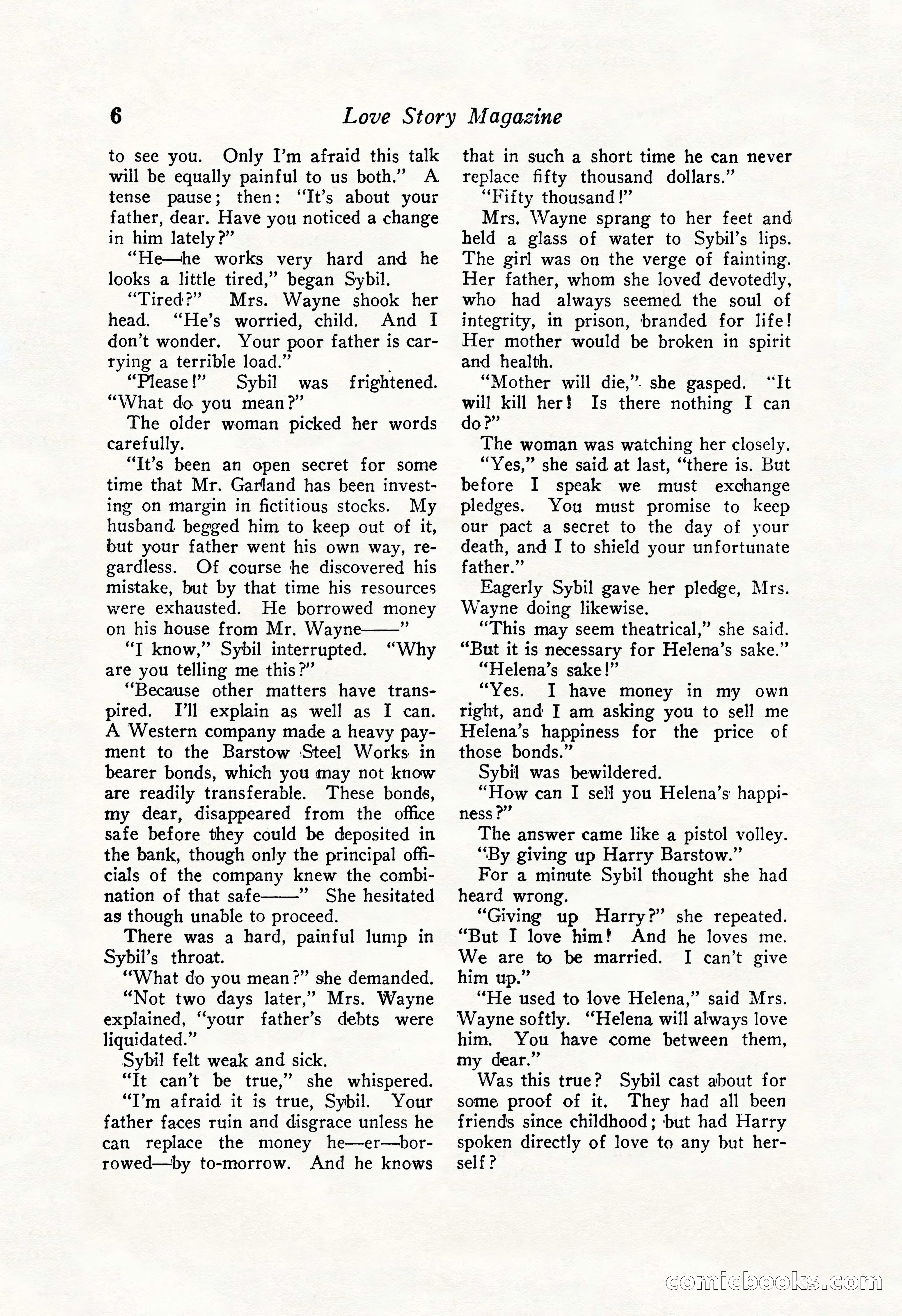Love Story Magazine Illustrated — page 8 of 148