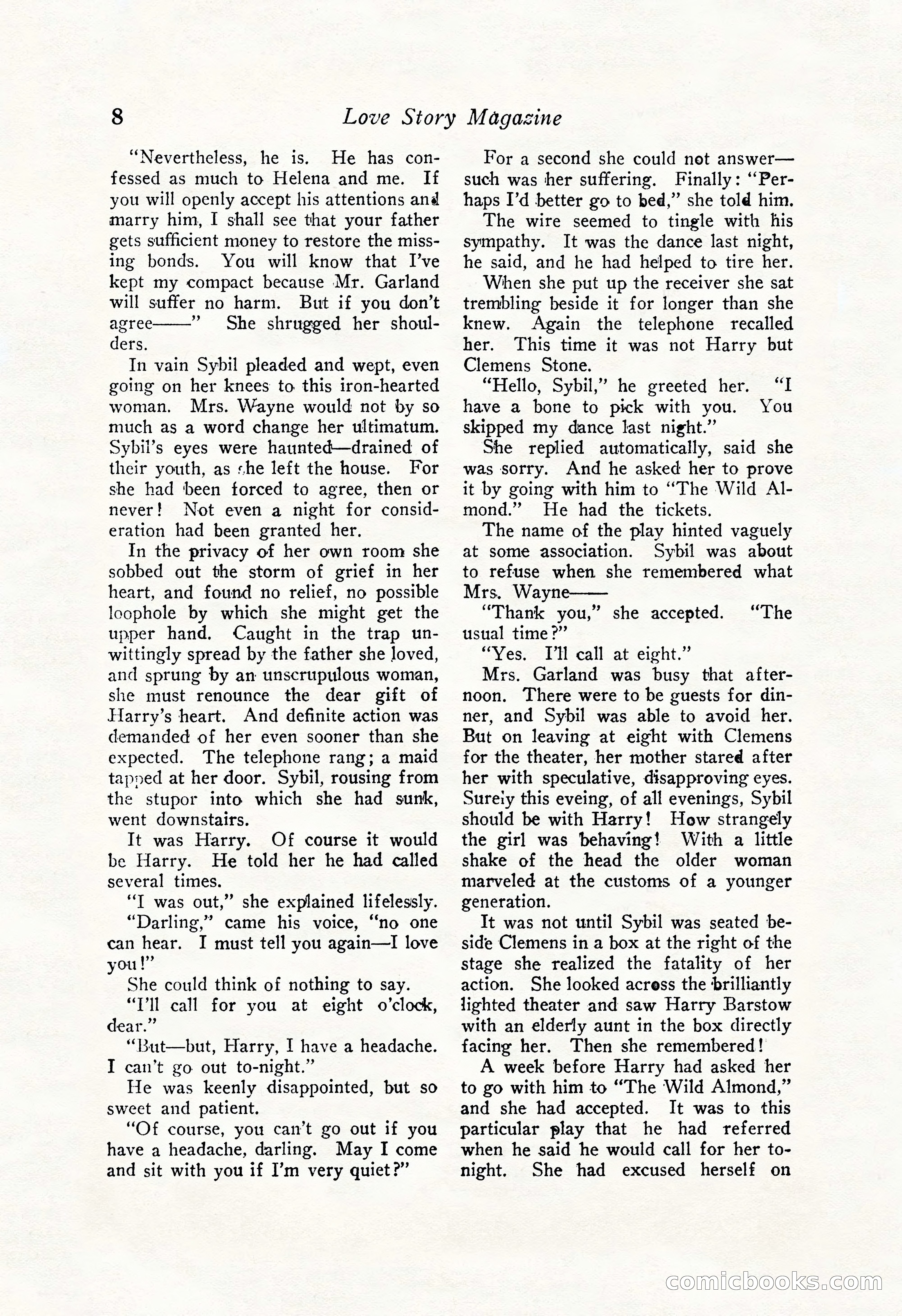 Love Story Magazine Illustrated — page 10 of 148